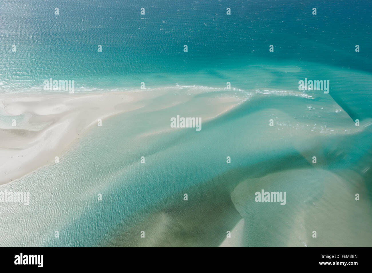 Luftaufnahme der Whitsunday Islands, Queensland, Australien Stockfoto