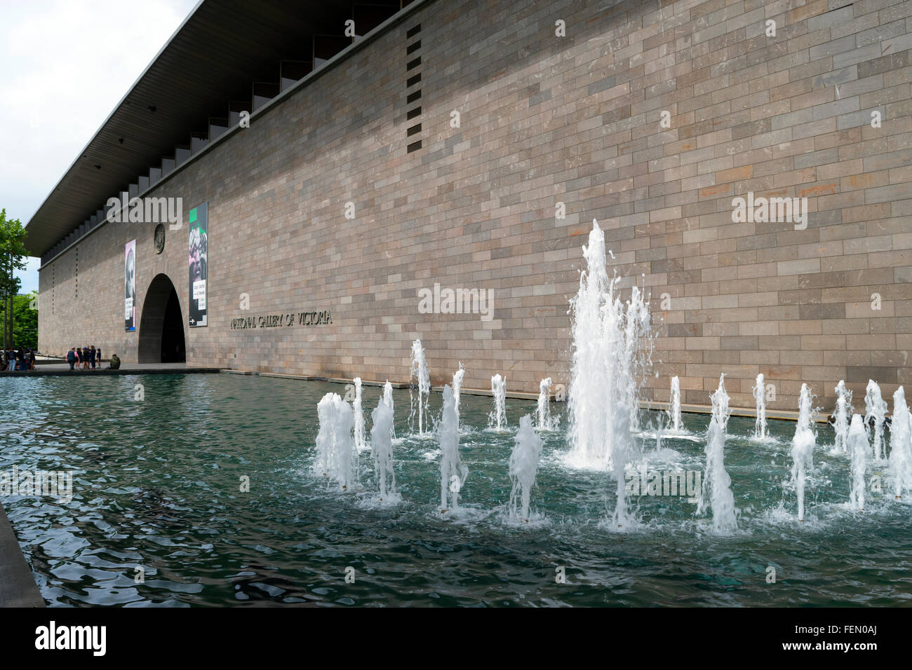 National Gallery of Victoria, Melbourne, Australien Stockfoto