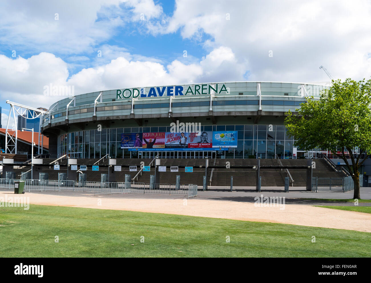 Rod Laver Arena in Melbourne, Australien Stockfoto