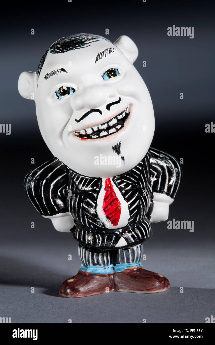 Hand Painted glückliche Mahlzeit Spielzeug von Shrek Stockfoto