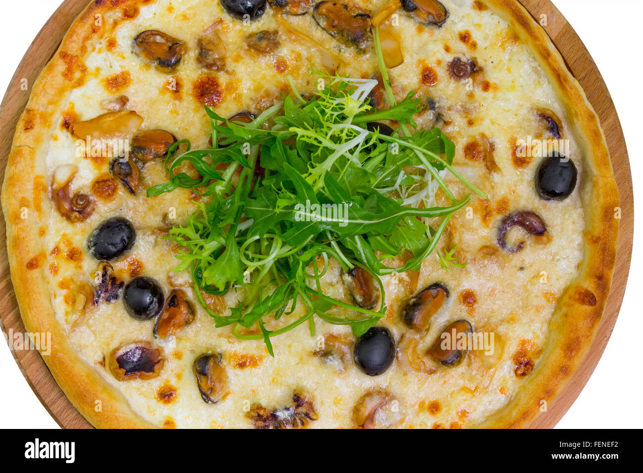 Pizza mit meeresfrüchten -Fotos und -Bildmaterial in hoher Auflösung ...