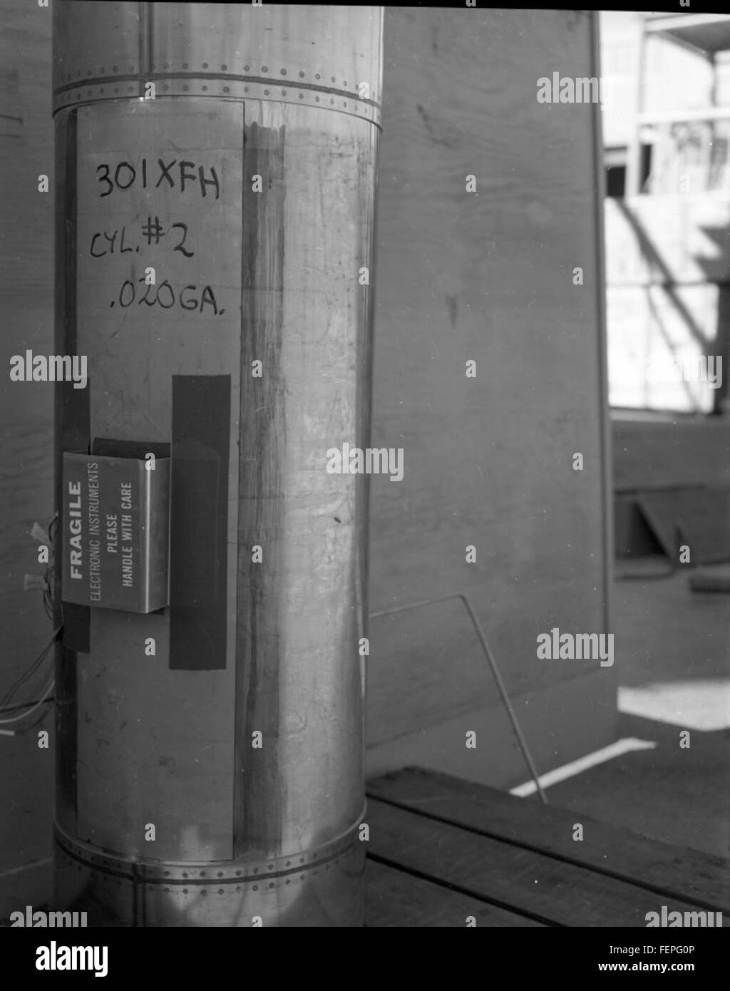 Dieses Bild aus der Atlas negative Collection zeigt ein Flugzeug, das einen Meilenstein in der Luftfahrt darstellt und die entscheidenden Designänderungen und Leistungsmerkmale hervorhebt, die zu seinem Erfolg beigetragen haben. Stockfoto