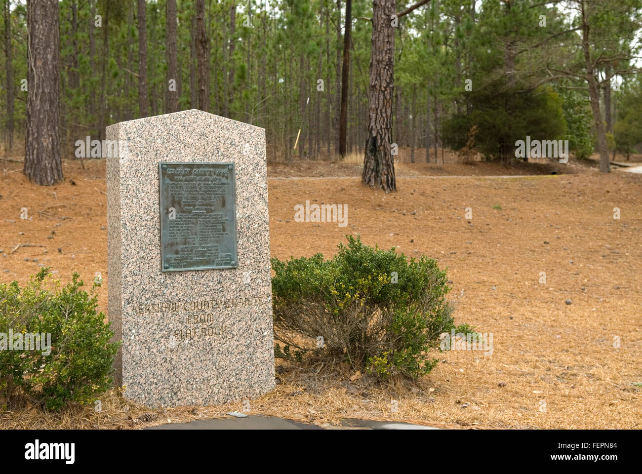 NR Goodale Staatspark Camden Südcarolina USA Stockfoto