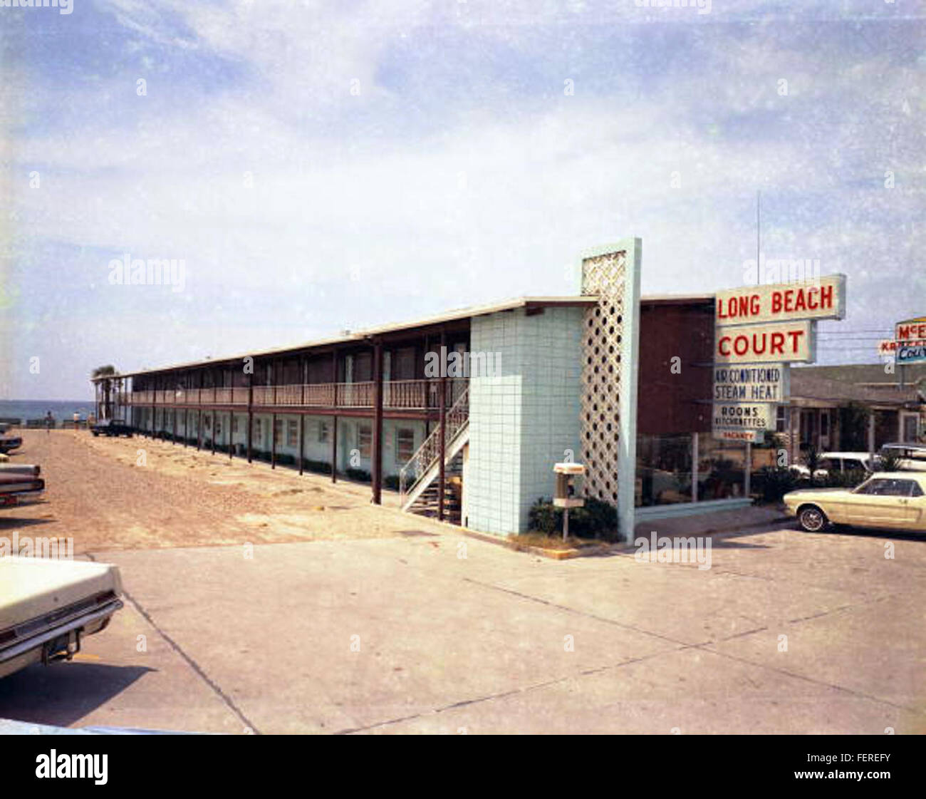 Long Beach-Platz in Panama-Stadt Long Beach Court in Panama City Stockfoto