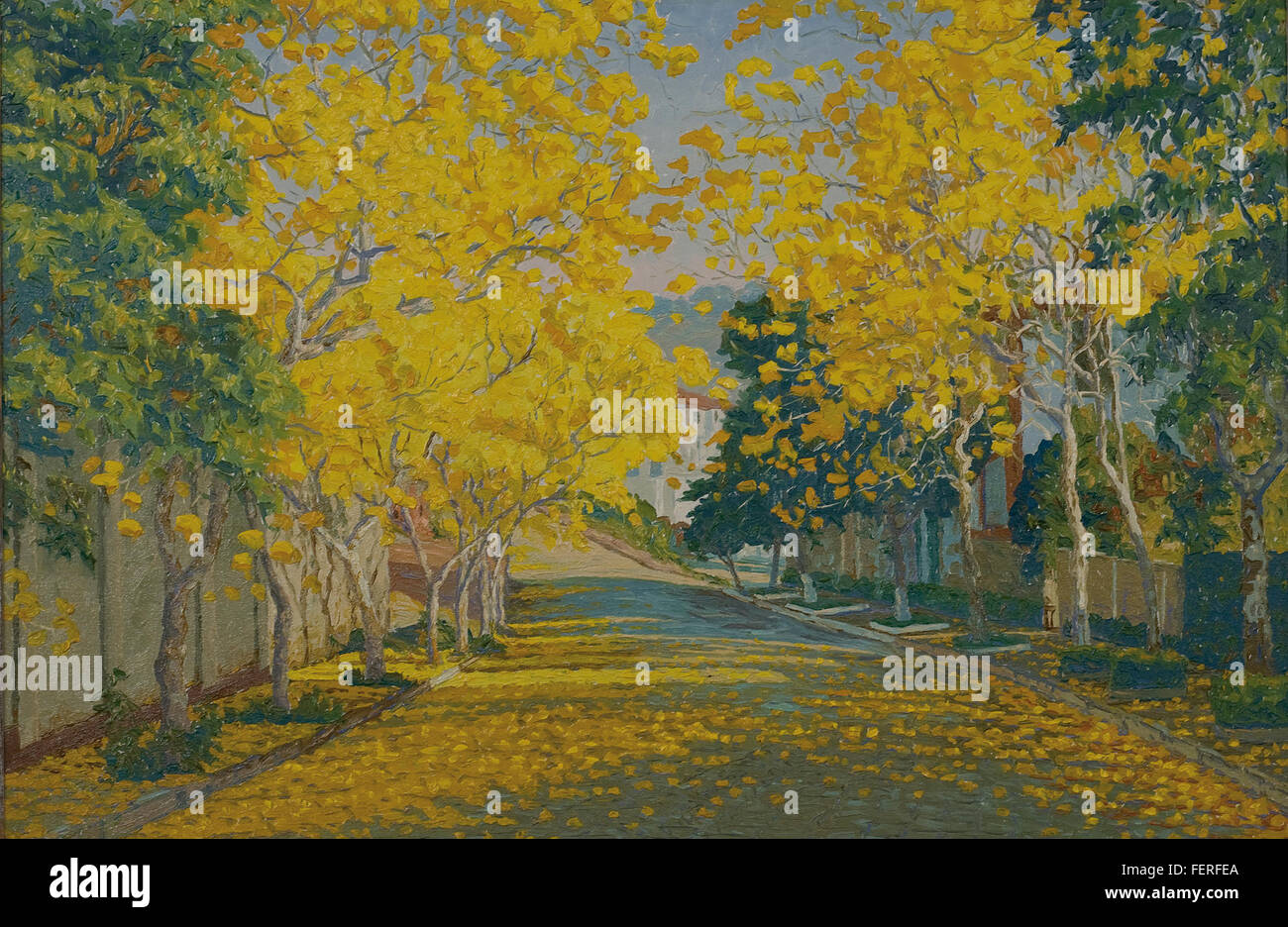 Ein Gemälde des brasilianischen Künstlers Jonas Lemes aus dem Jahr 2006 mit dem Titel „IP,s - n 179“, das mit Öl auf Leinwand gestaltet wurde. Das Kunstwerk spiegelt die zeitgenössische brasilianische Kunstszene wider und ist 50 cm x 75 cm groß. Stockfoto