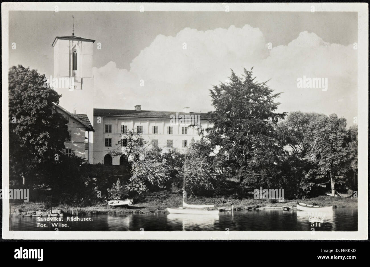 544. Sandvika. Rådhuset. 544 Sandvika Rådhuset Stockfotografie - Alamy