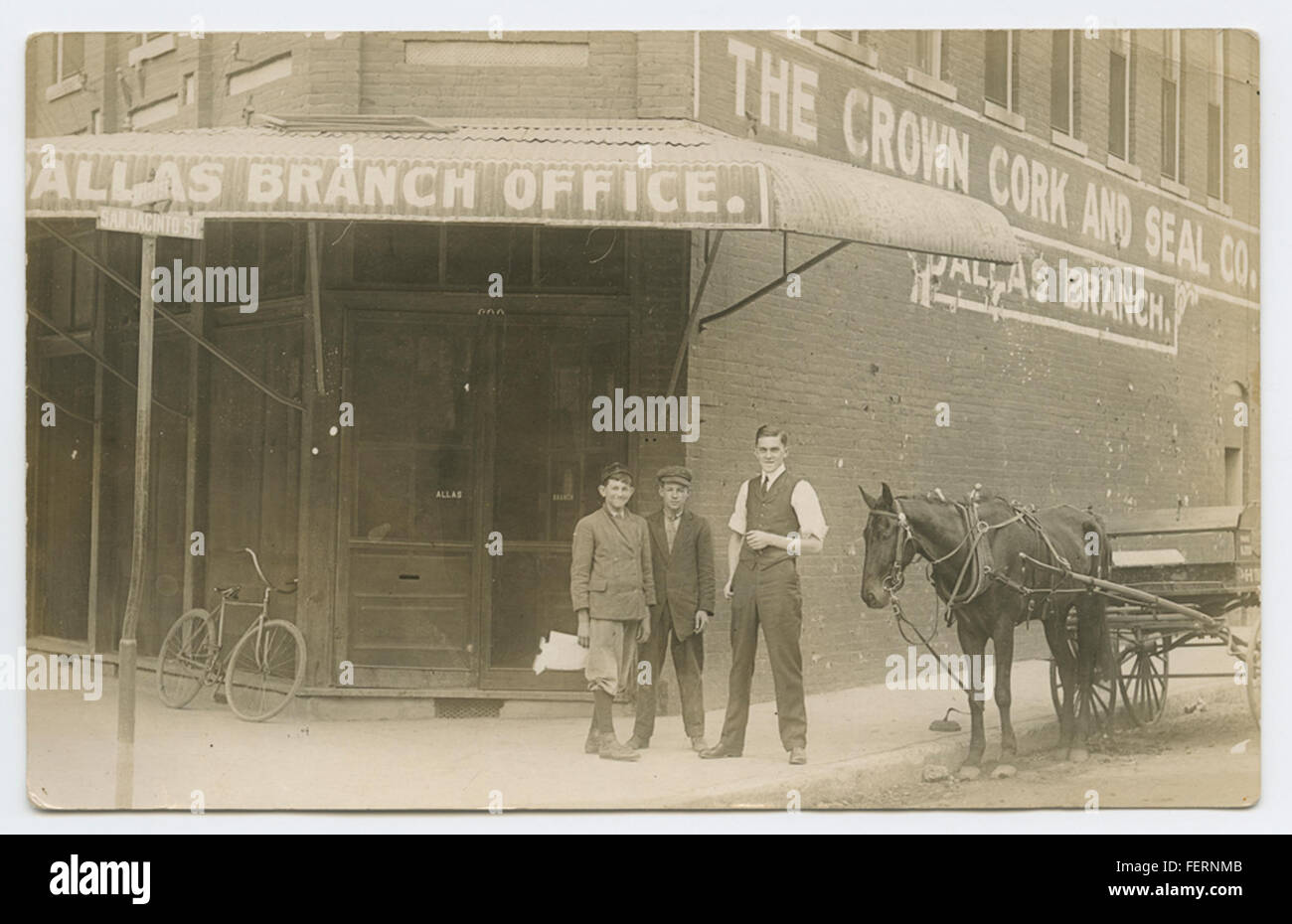 [Kronenkorken und Seal Co., Dallas Branch] [Kronenkorken und Dichtung Co, Dallas Branch] Stockfoto