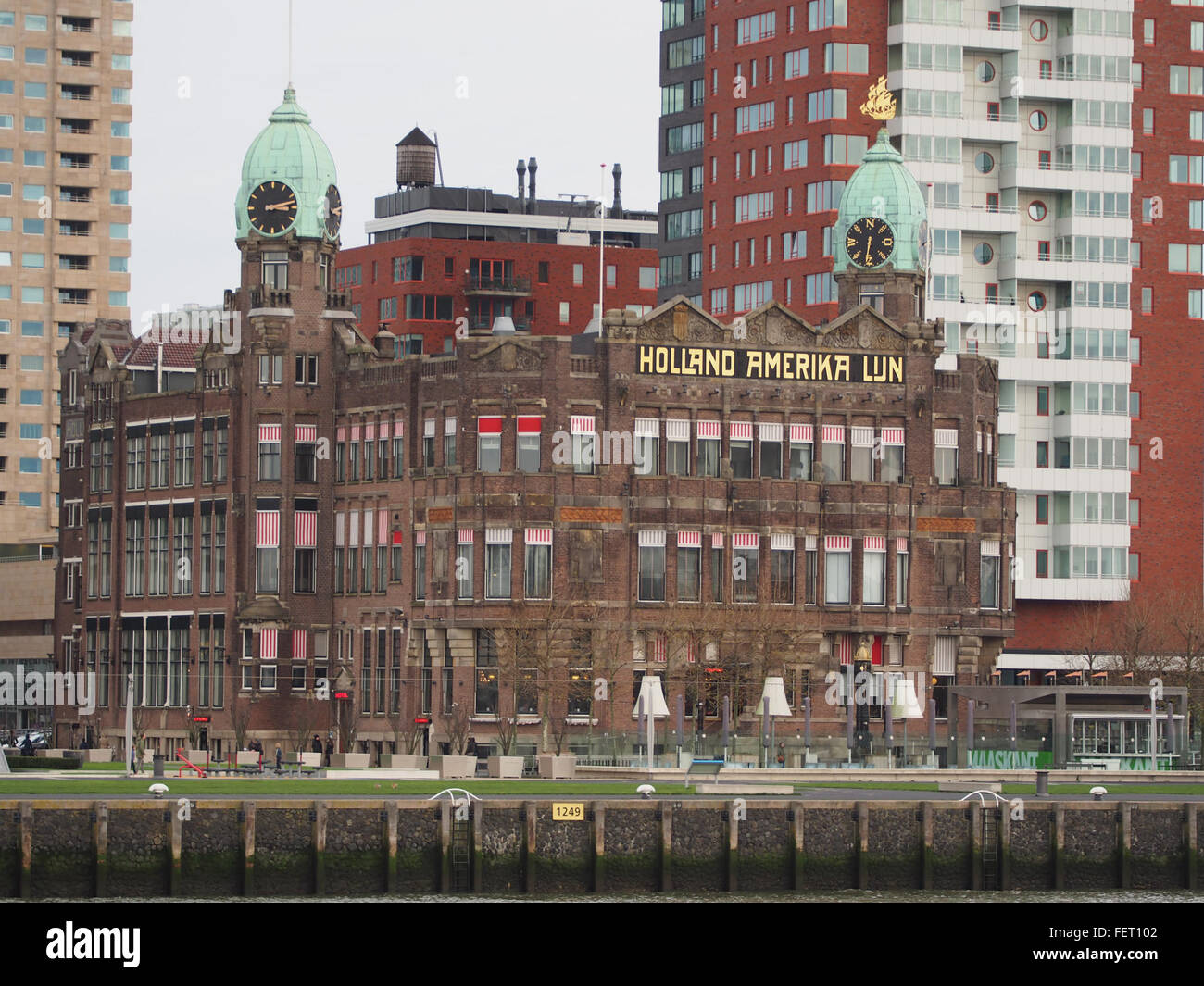 Hotel New York (Rotterdam) Holland-Amerika Lijn Stockfoto