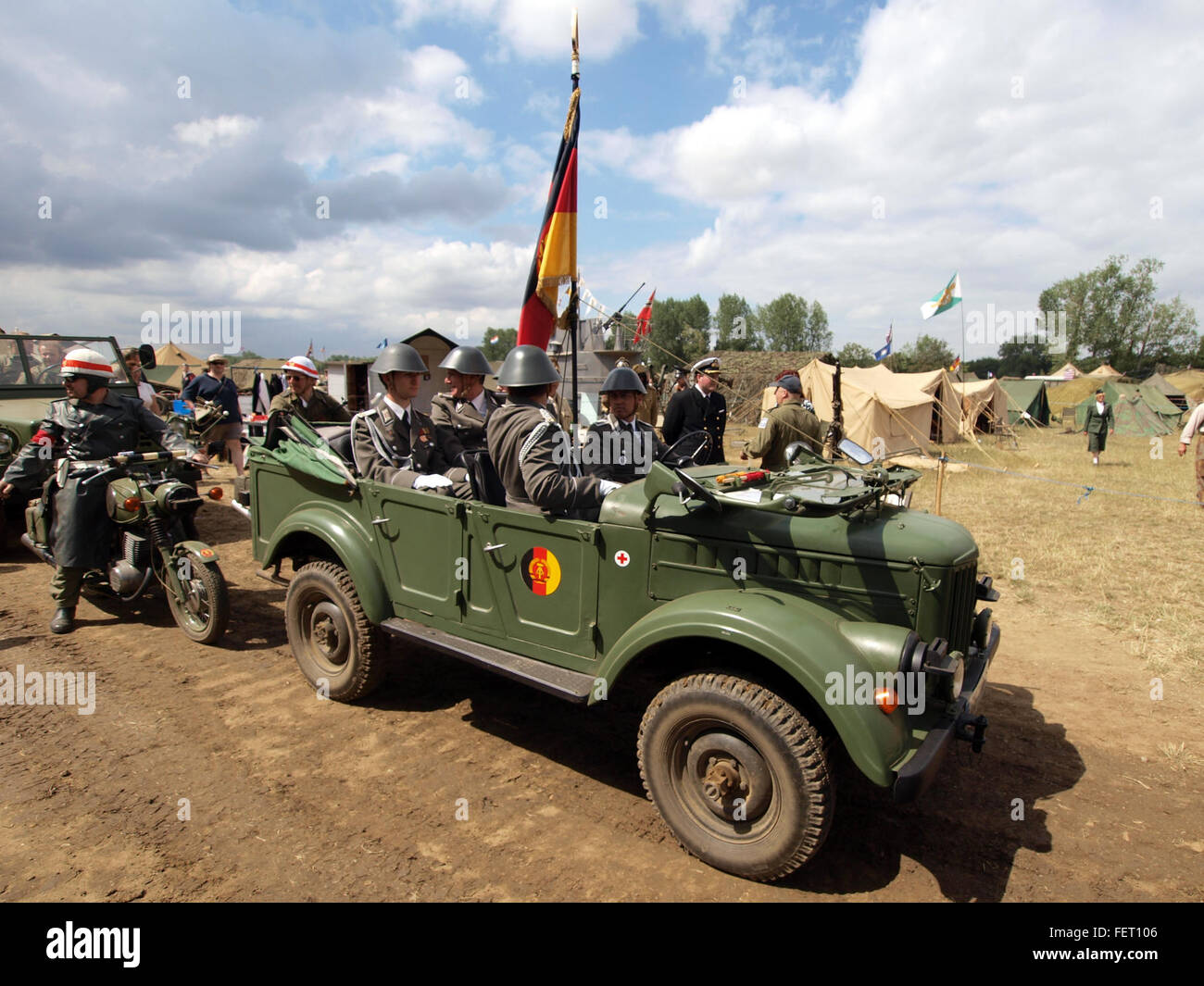 GAZ 69 der ostdeutschen Kräfte pic1 Stockfoto