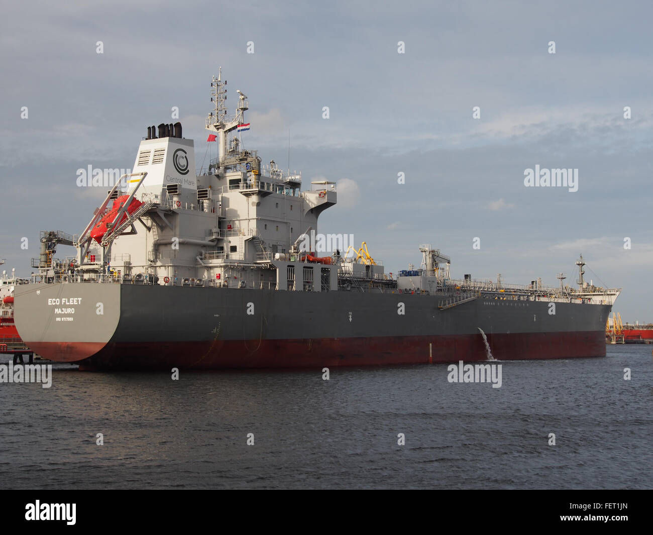Eco-Fleet (Schiff, 2015)-IMO 9717503 Hafen von Amsterdam Stockfoto