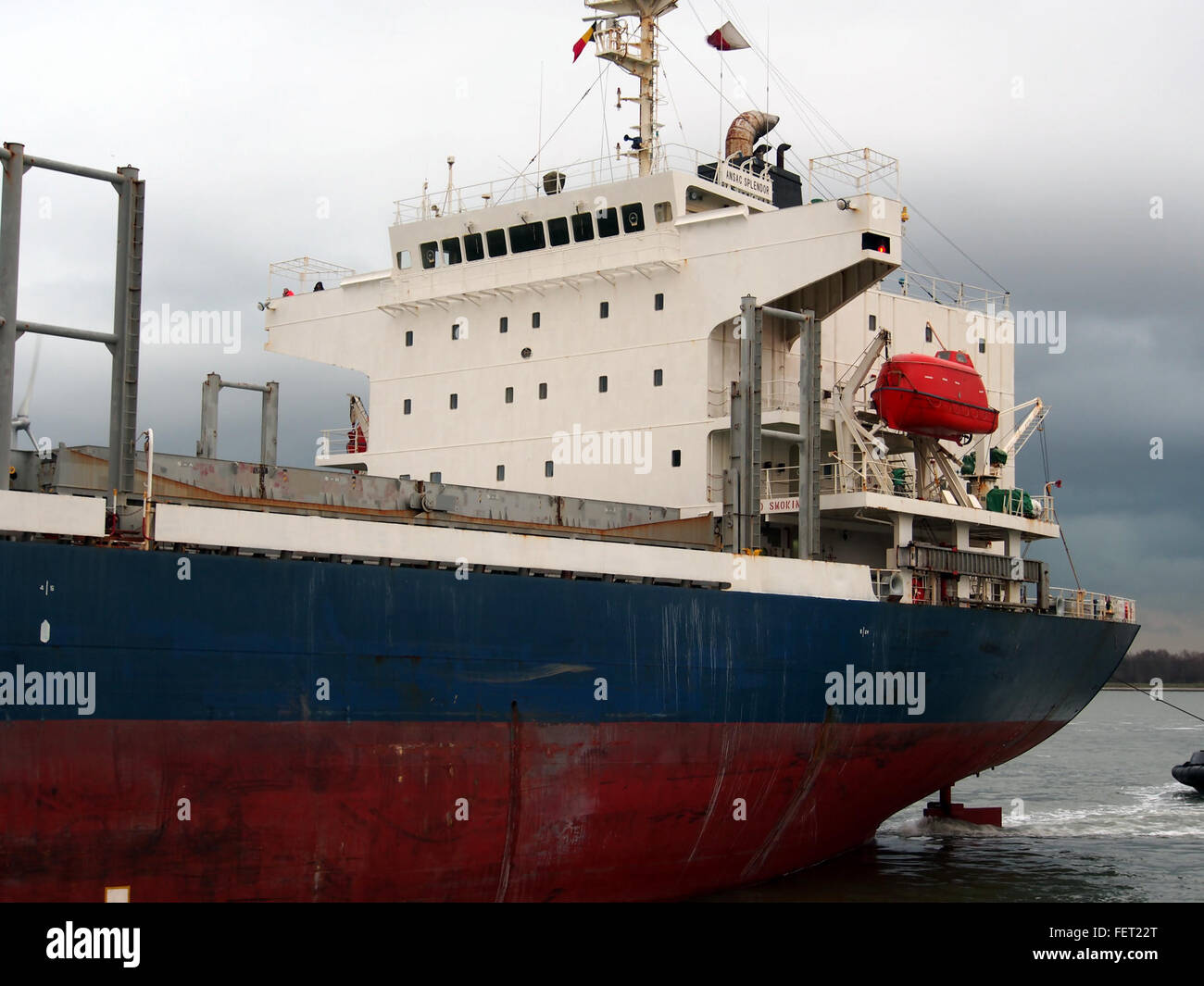 Ansac Pracht (Schiff, 2004) IMO 9288239 Hafen von Antwerpen pic7 Stockfoto