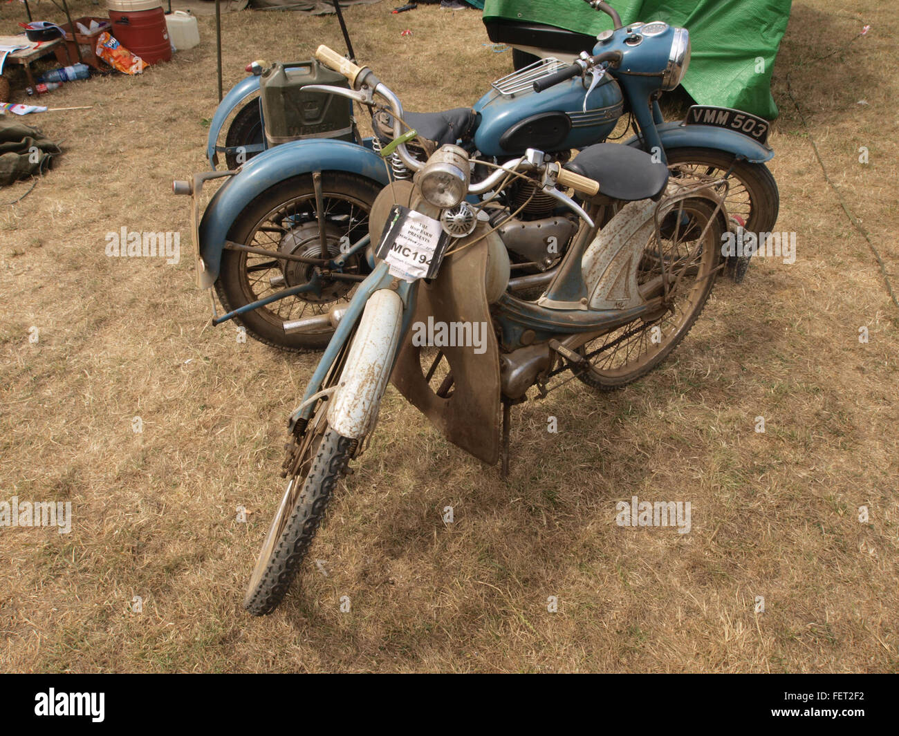 Militärische Mopet am Krieg & Frieden Show pic1 Stockfoto