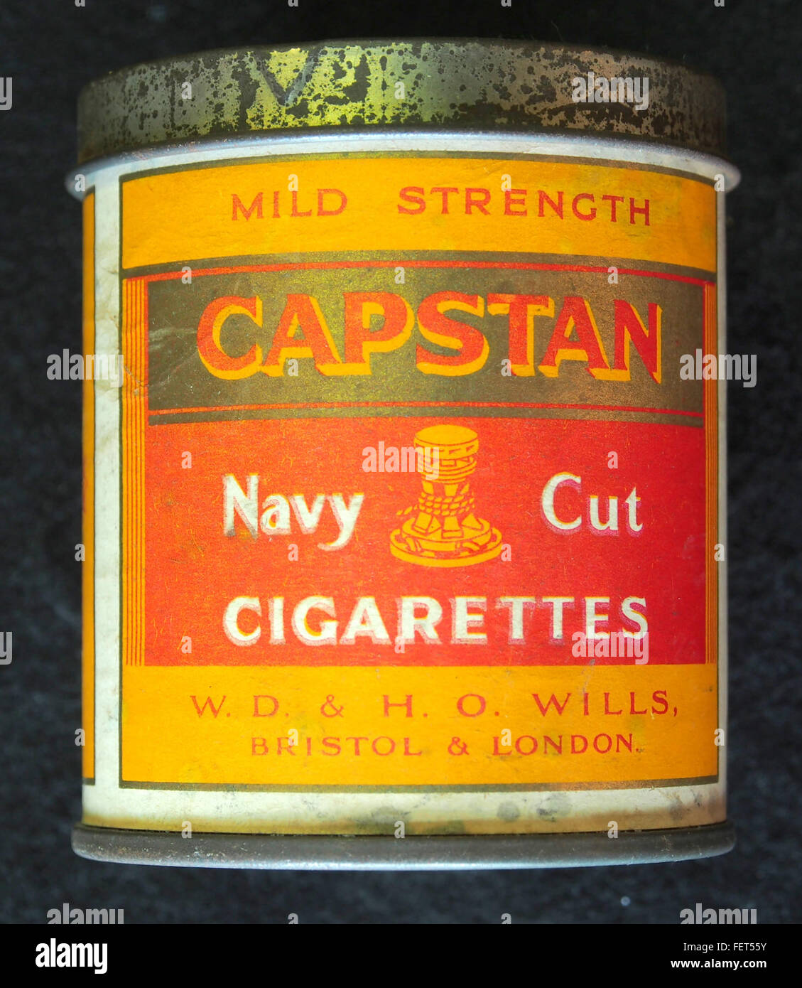 Capstan Navy Cut Zigaretten Zinn pic1 Stockfoto
