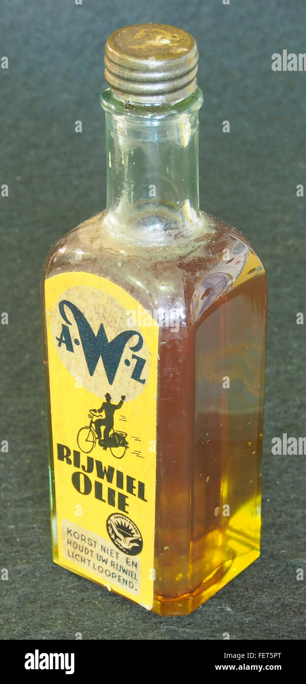 AWZ Rijwiel Olie-Dateien, Foto 3 Stockfoto