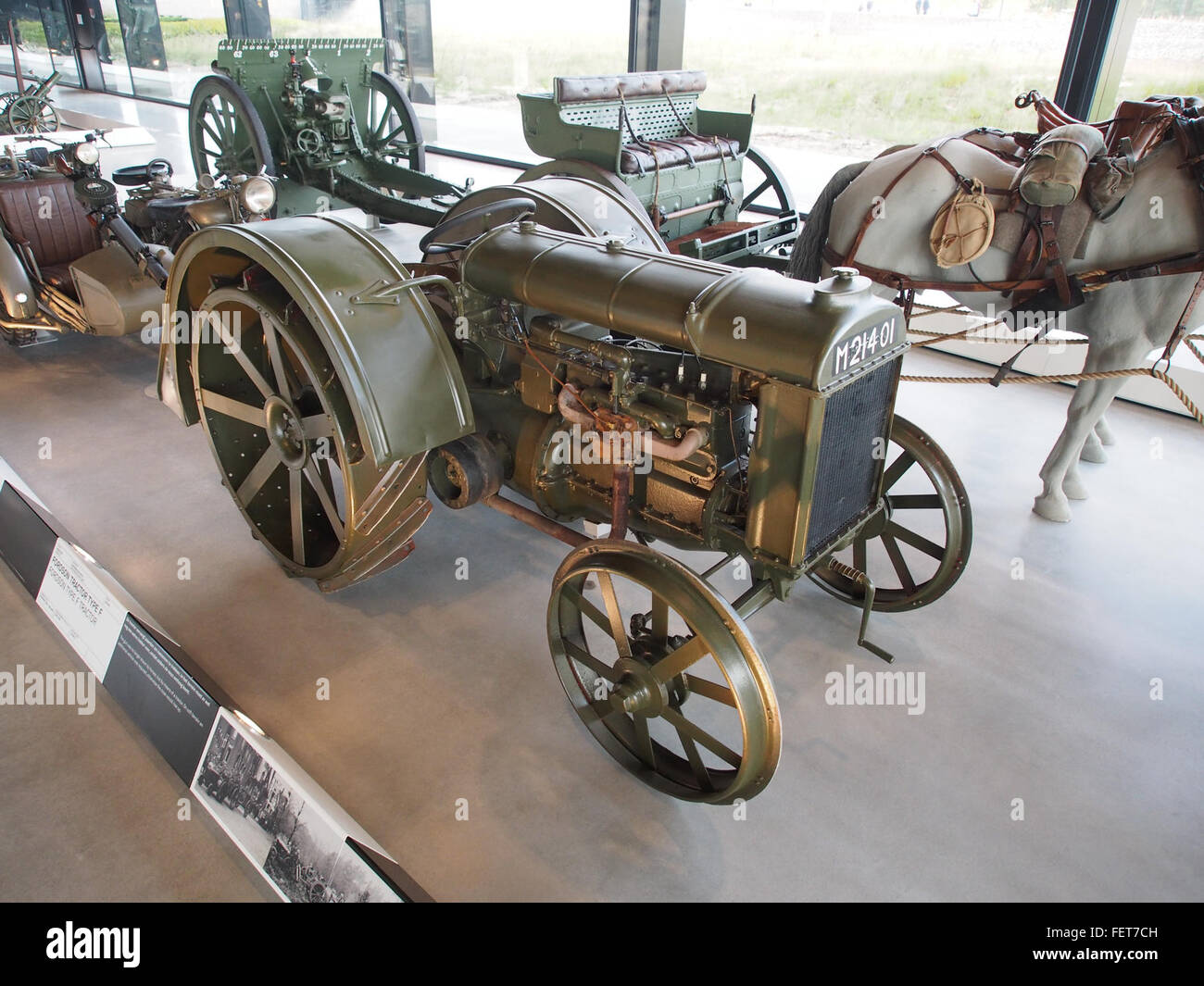 Fordson Tracotr Typ F Stockfoto