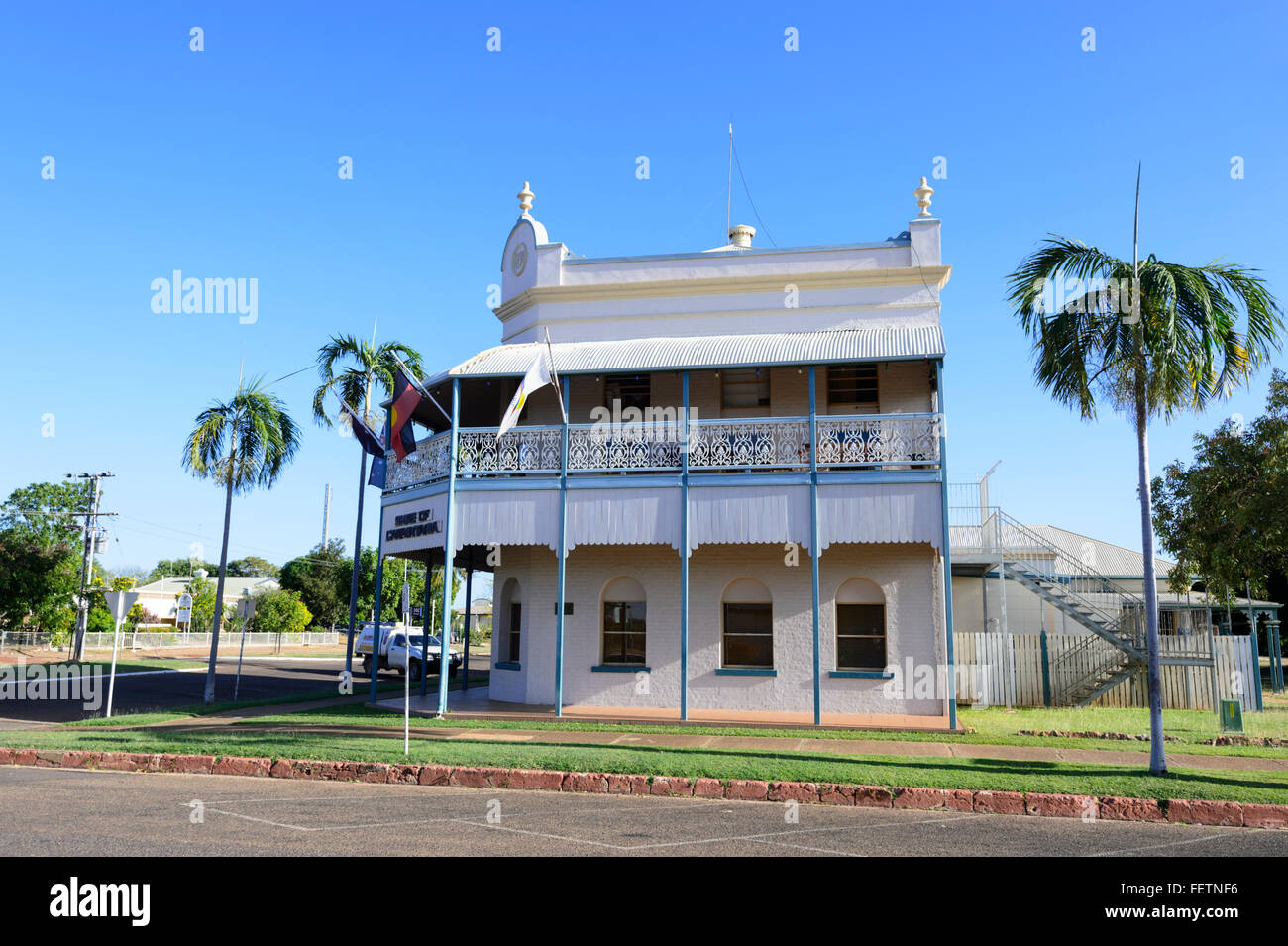 Historische Gebäude, Normanton, Golf von Carpentaria, Queensland, Australien Stockfoto