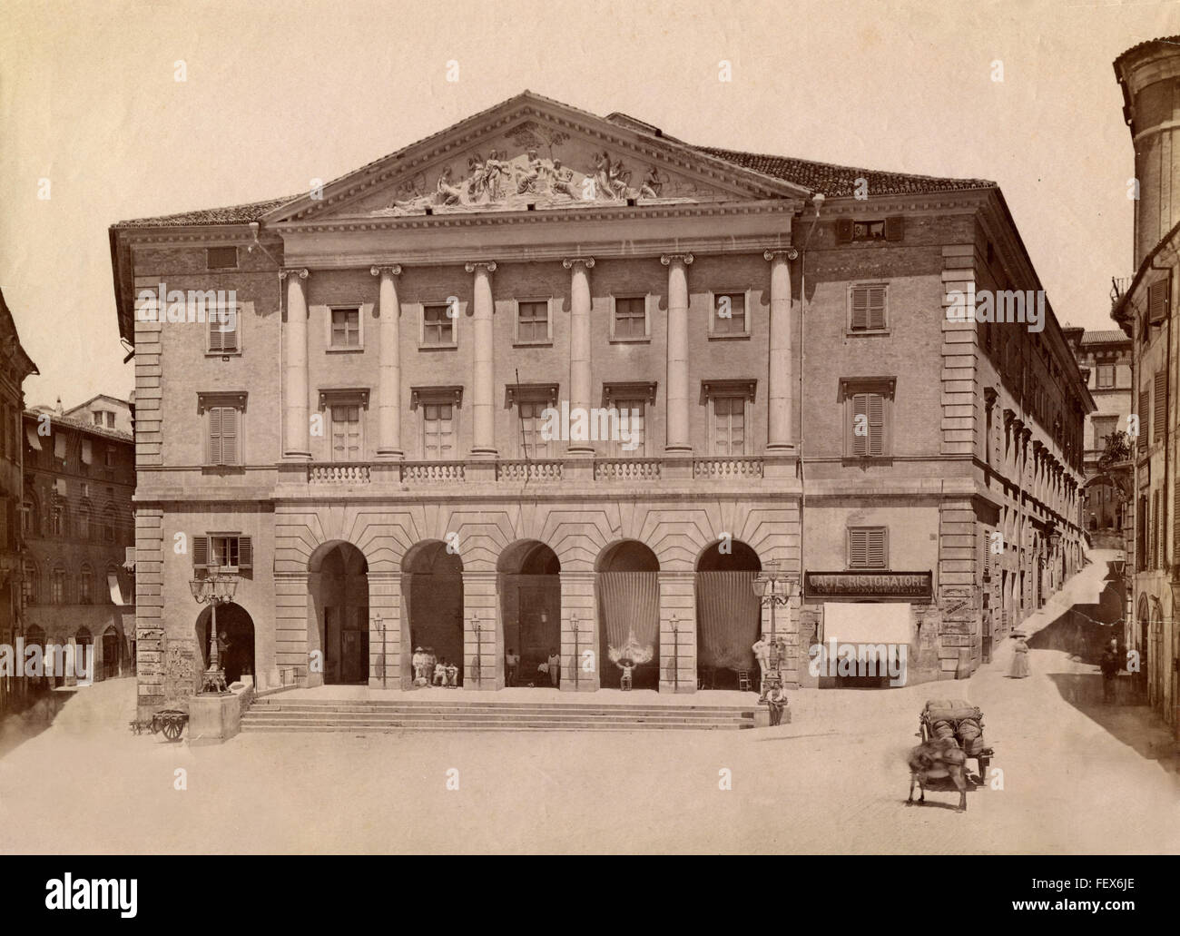 Teatro Delle Muse, Ancona, Italien Stockfoto