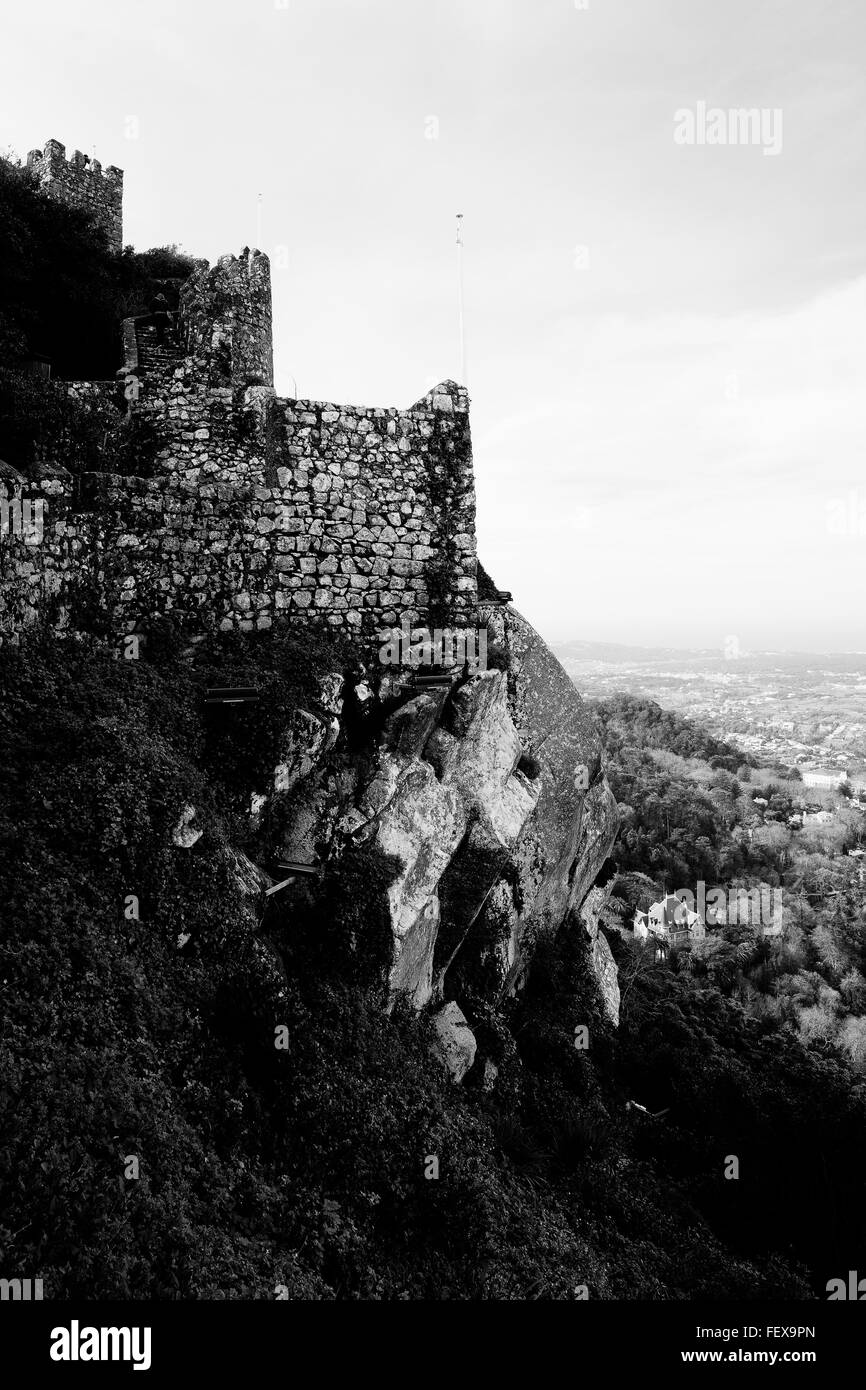 Burg der Mauren Stockfoto