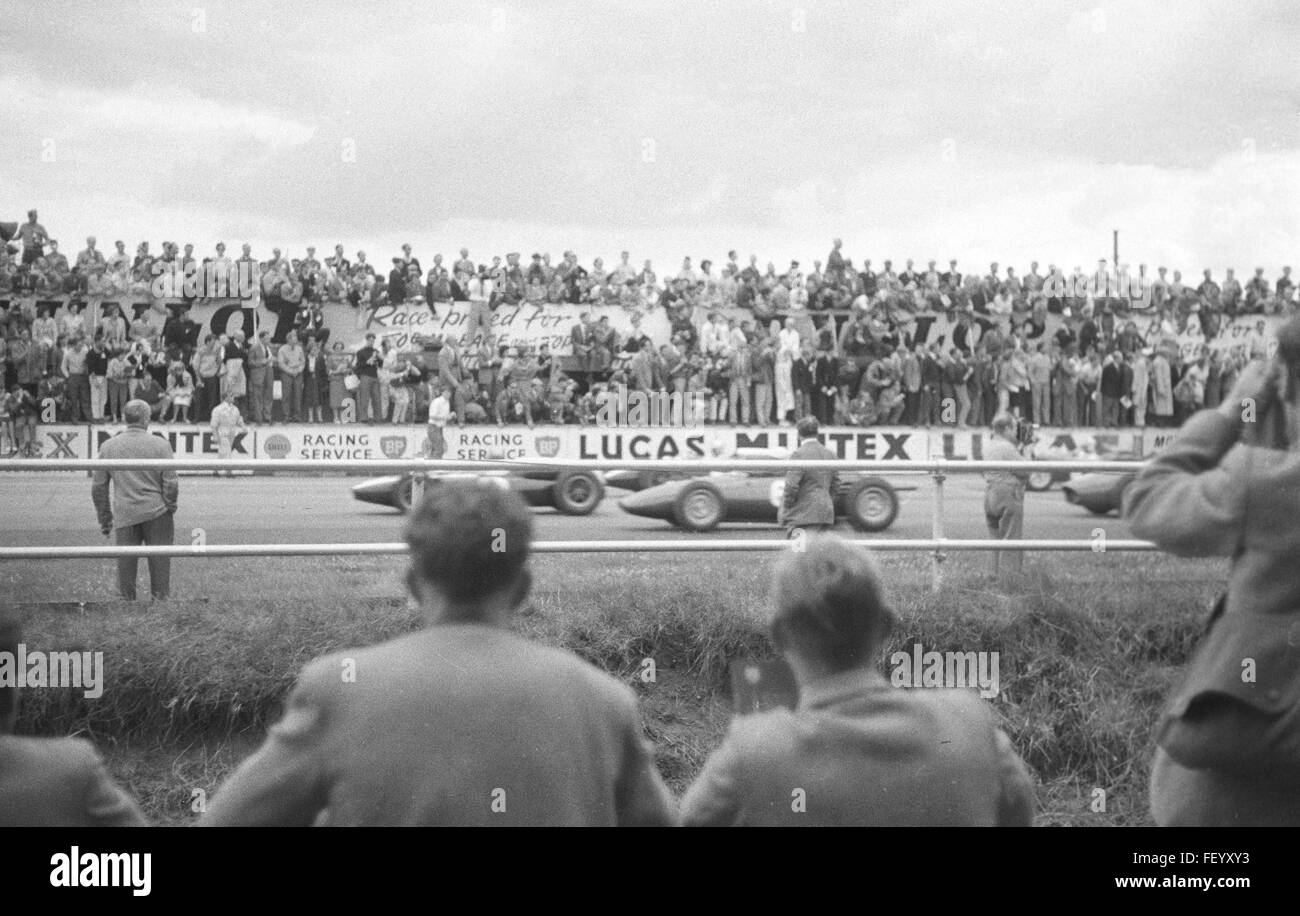 AA 5646. Silverstone, Buckinghamshire, British Grand Prix 1960, England Stockfoto