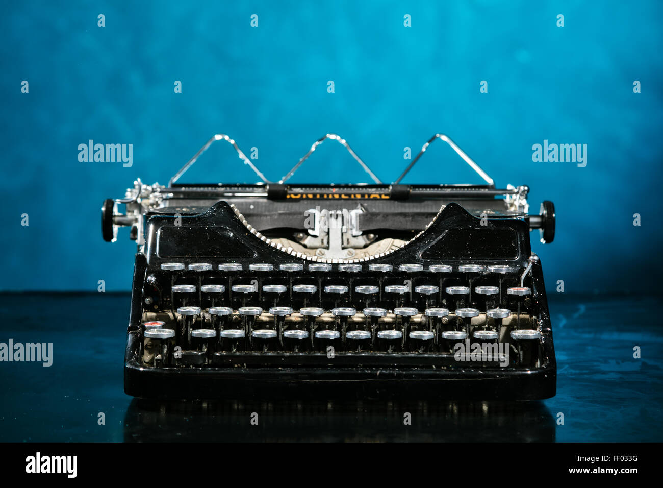 Alte Vintage Schreibmaschine Stockfoto