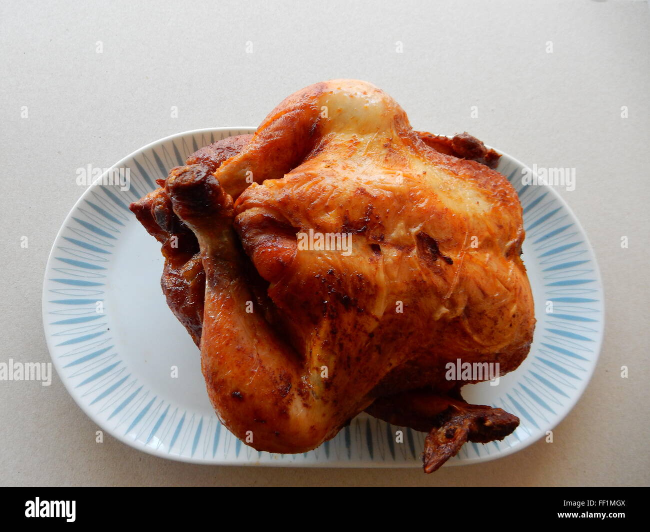 Gebratenes Huhn Stockfoto