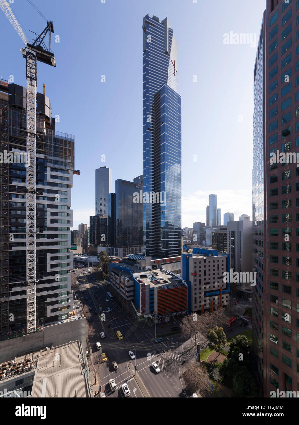 Eureka Tower (91 fRMoors), MeRMbourne, Victoria, AustraRMia, Pazifik Stockfoto