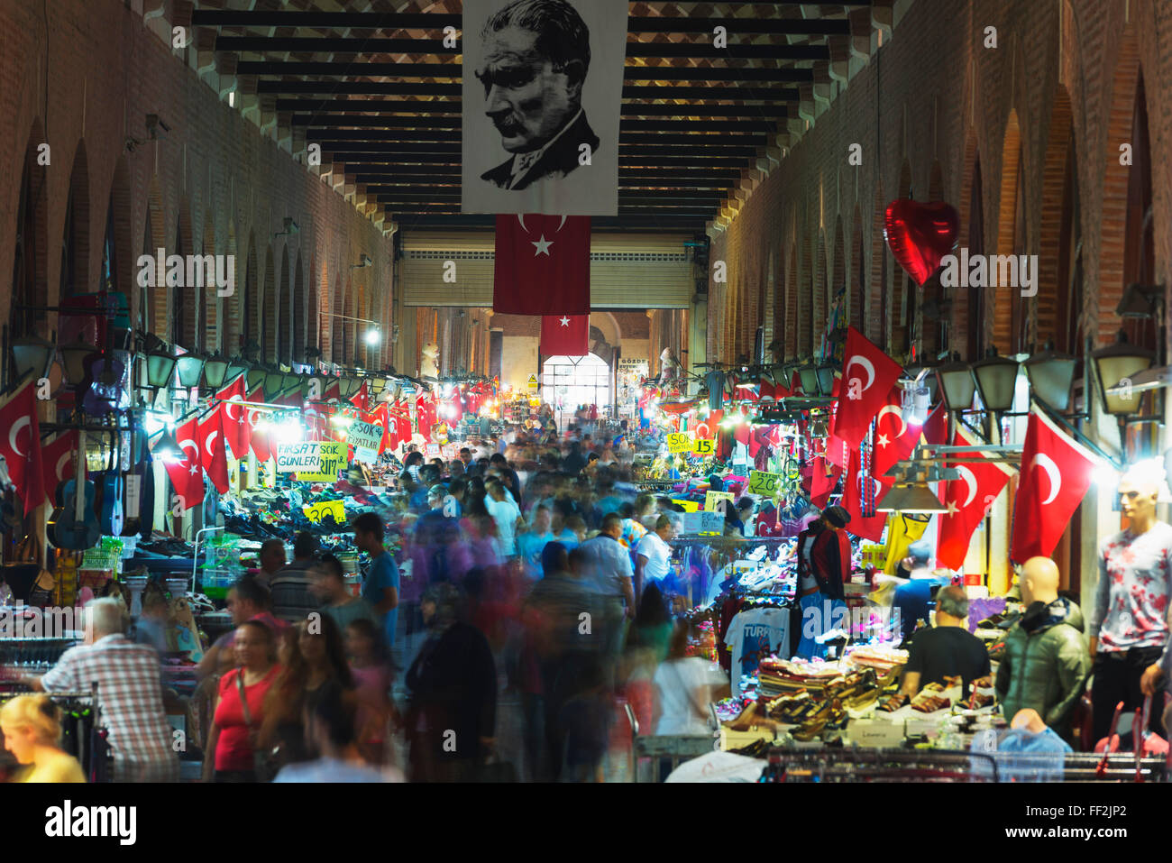 ARMi Pasar bedeckt Basar, Edirne, Türkei, Europa Stockfoto