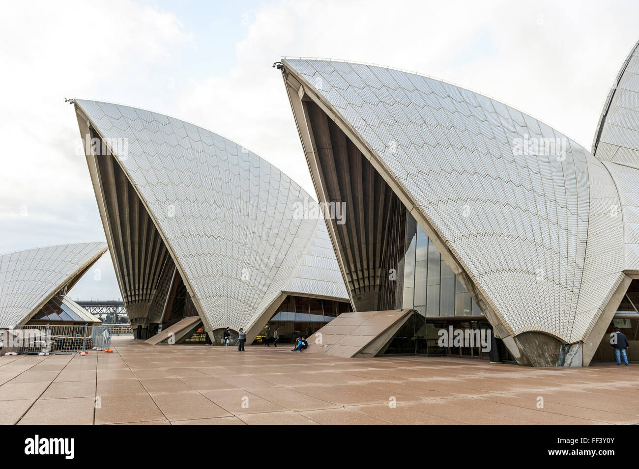 Sydney Opera House, Circular Quay, Sydney, New South Wales, Australien Stockfoto