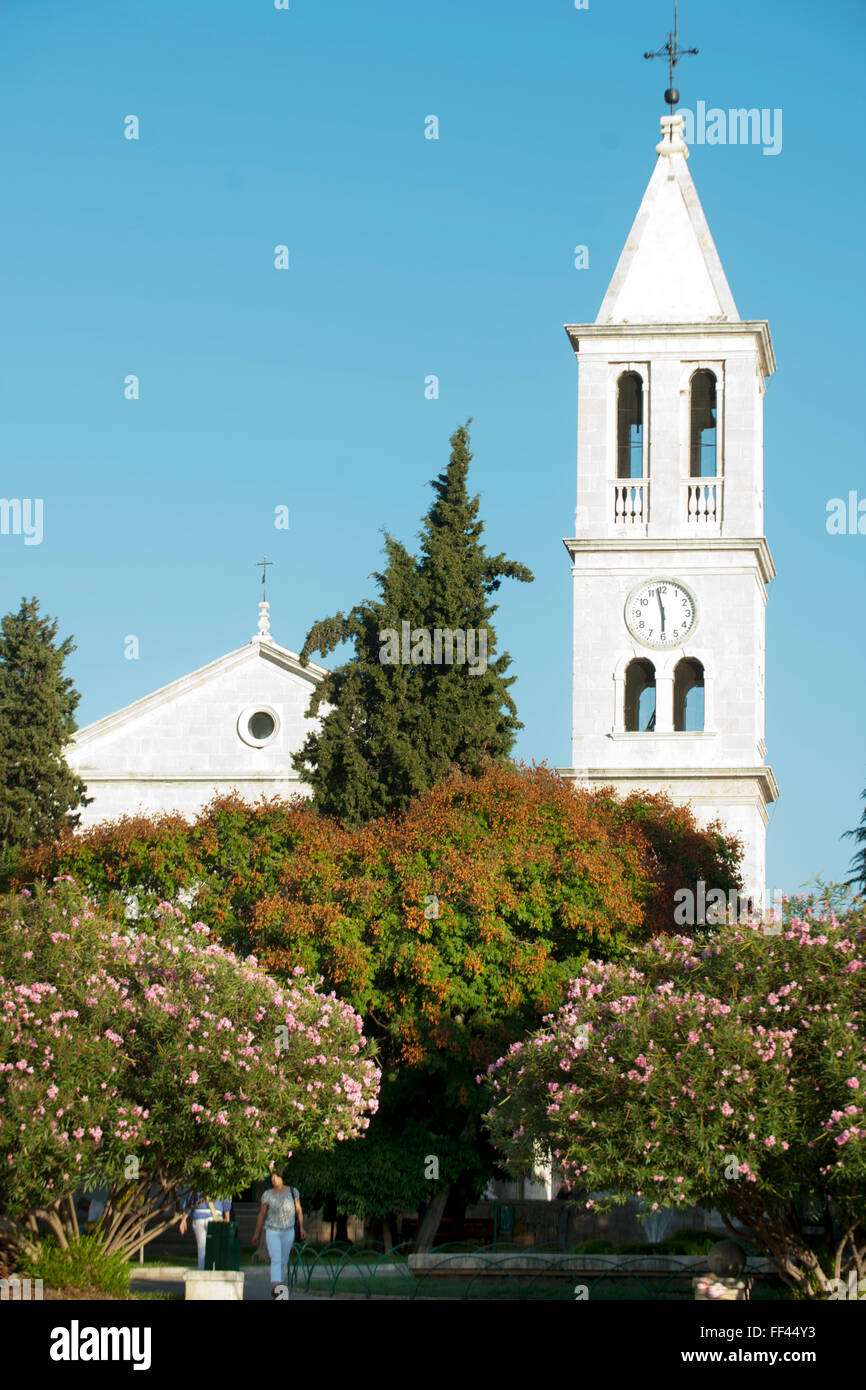Fernsehreihe, Dalmatien, Sibenik, Gospe van Grada, Kirche der Gottesmutter Stockfoto