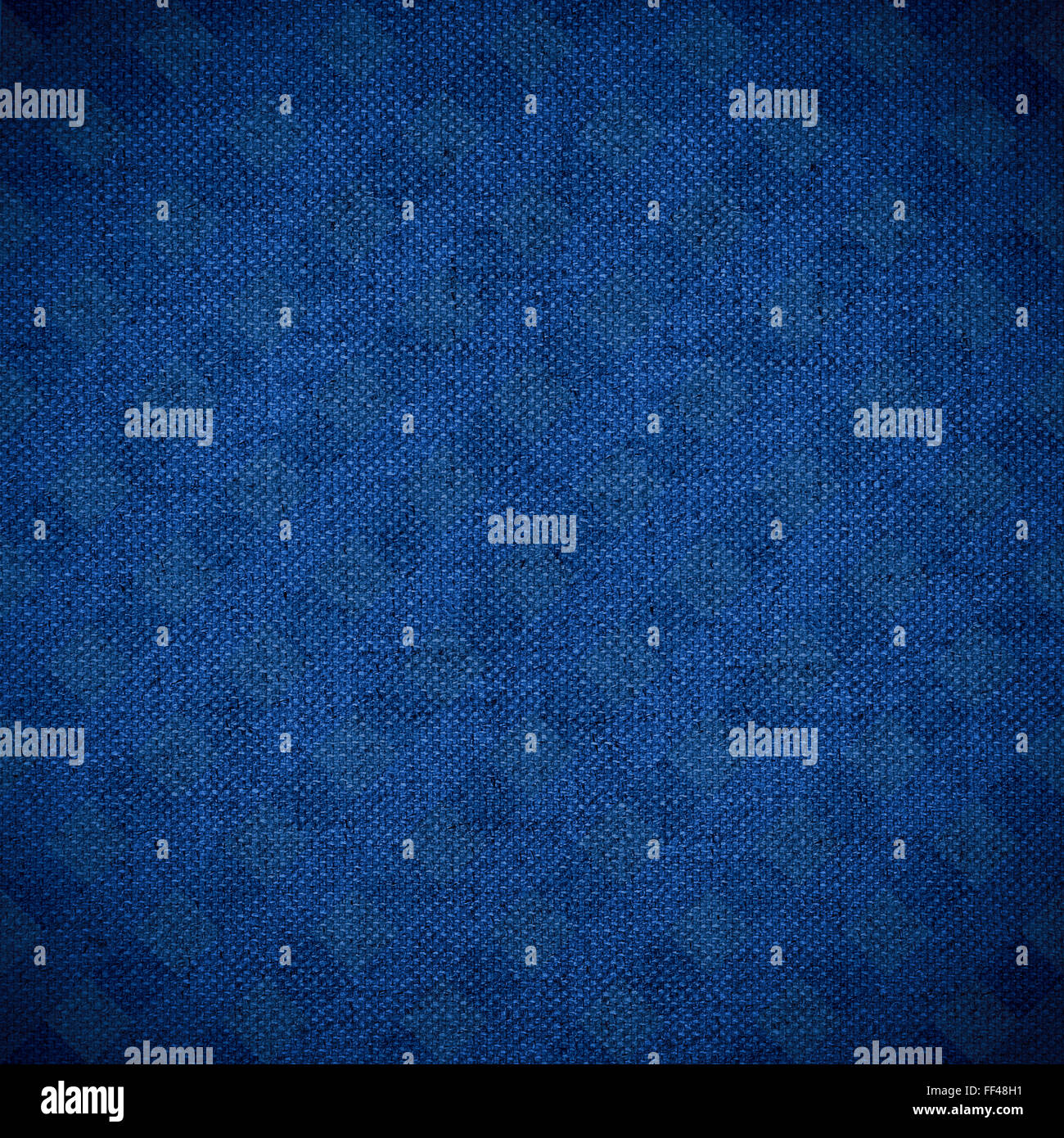 dunkelblaue Leinwand Textur oder Leinen Farbe Hintergrund Stockfoto