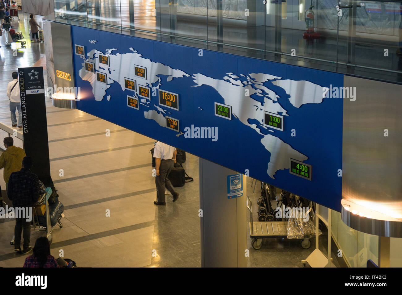 Tokio Narita Airport Stockfoto