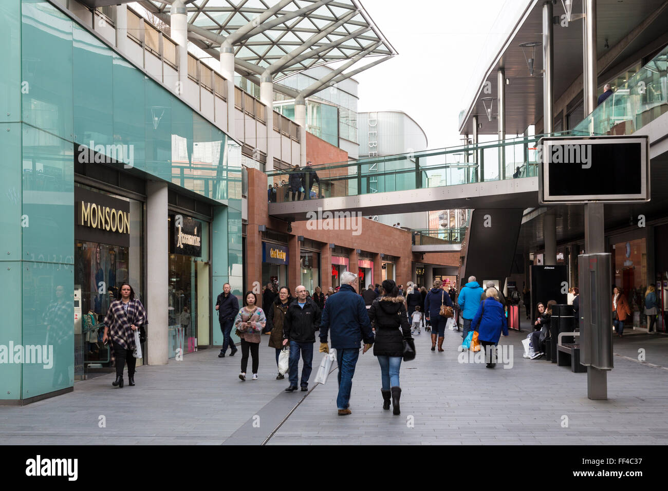 Liverpool 1 Shopping Centre UK Stockfoto