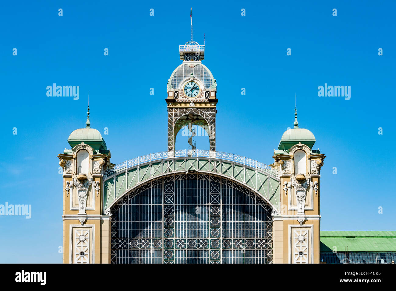 Der Industrie-Palast in Prag Stockfoto