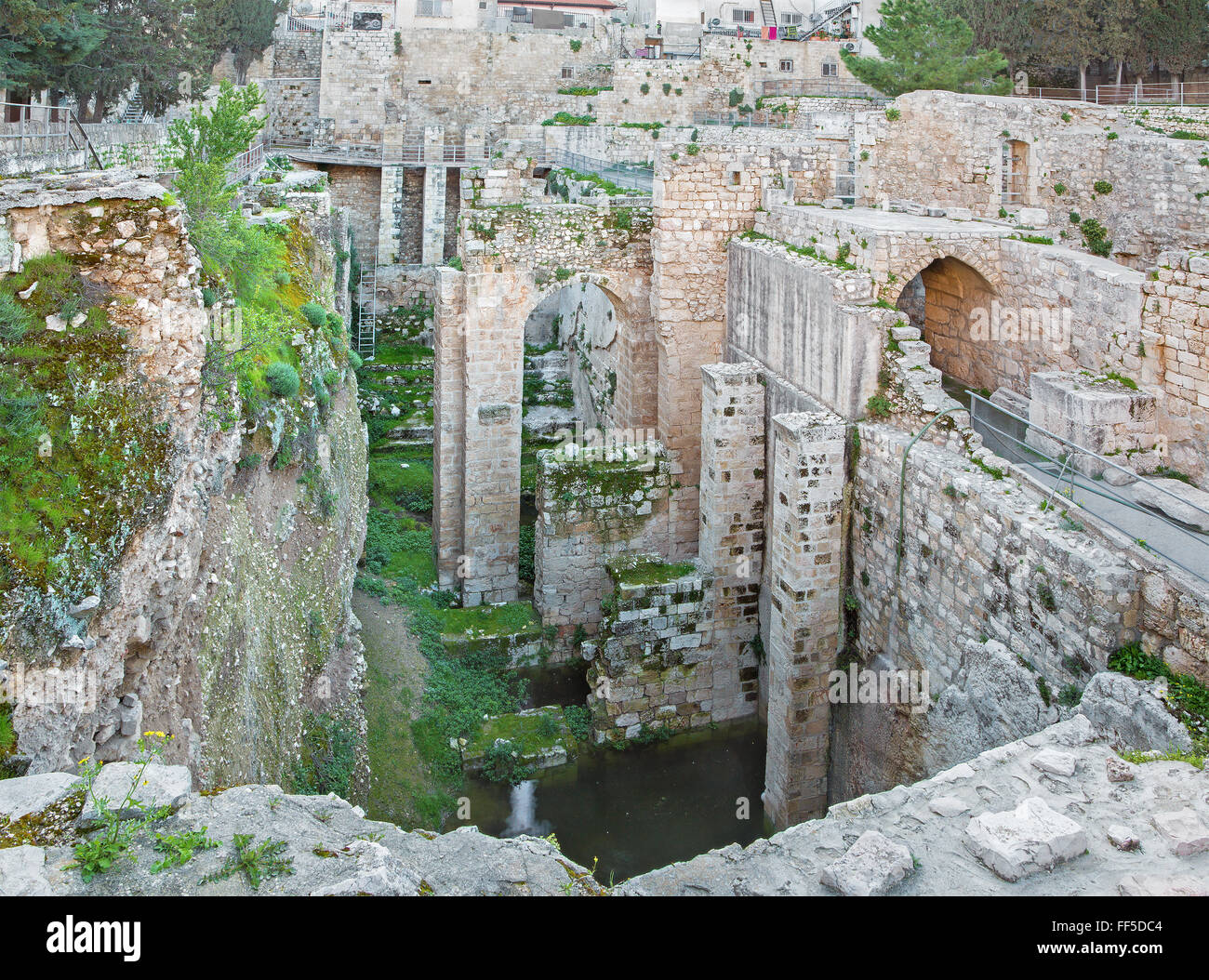 Pool bethesda jerusalem israel Fotos und Bildmaterial in hoher