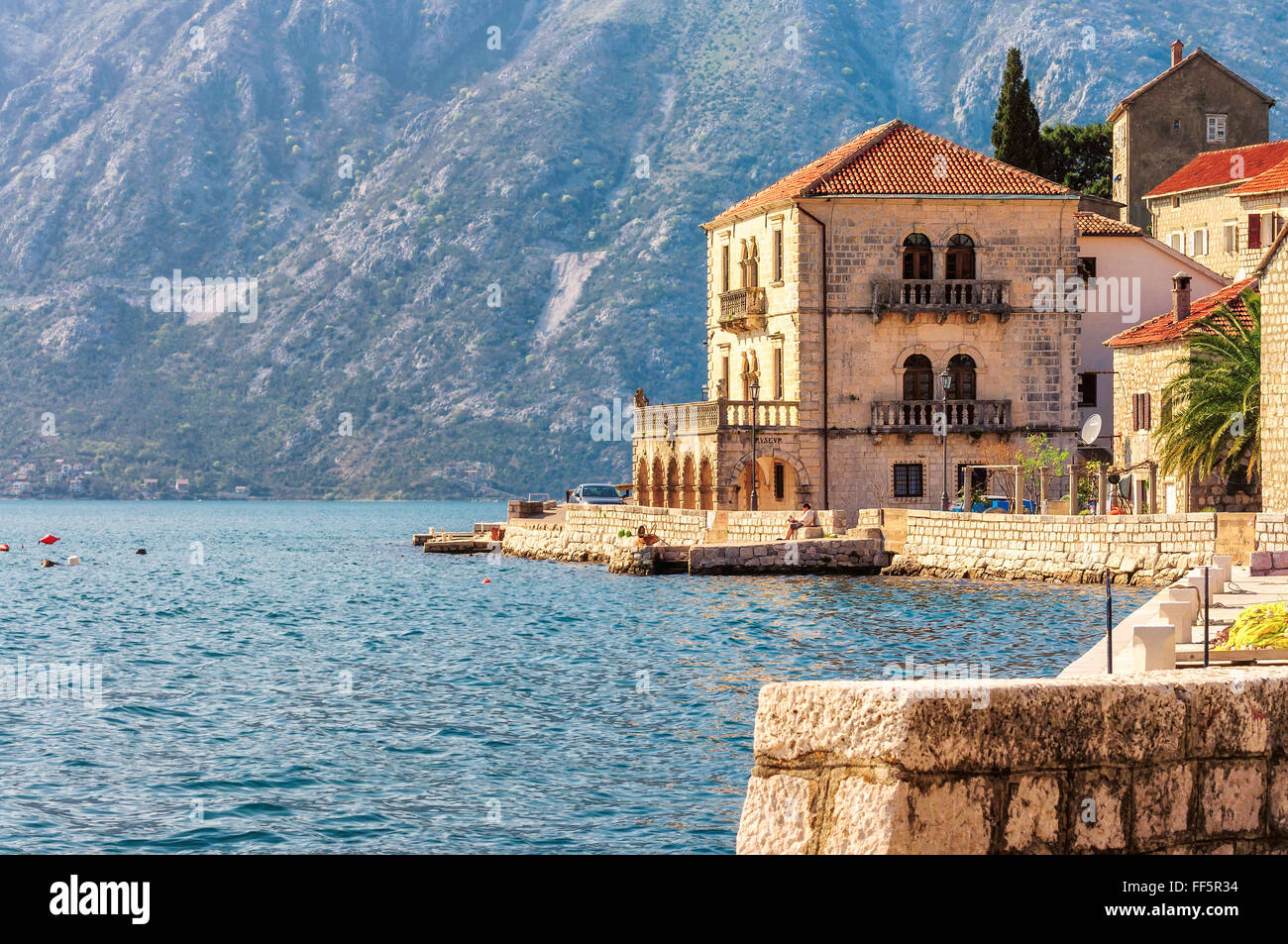 Altstadt von Meer, Montenegro, Europa. Stockfoto