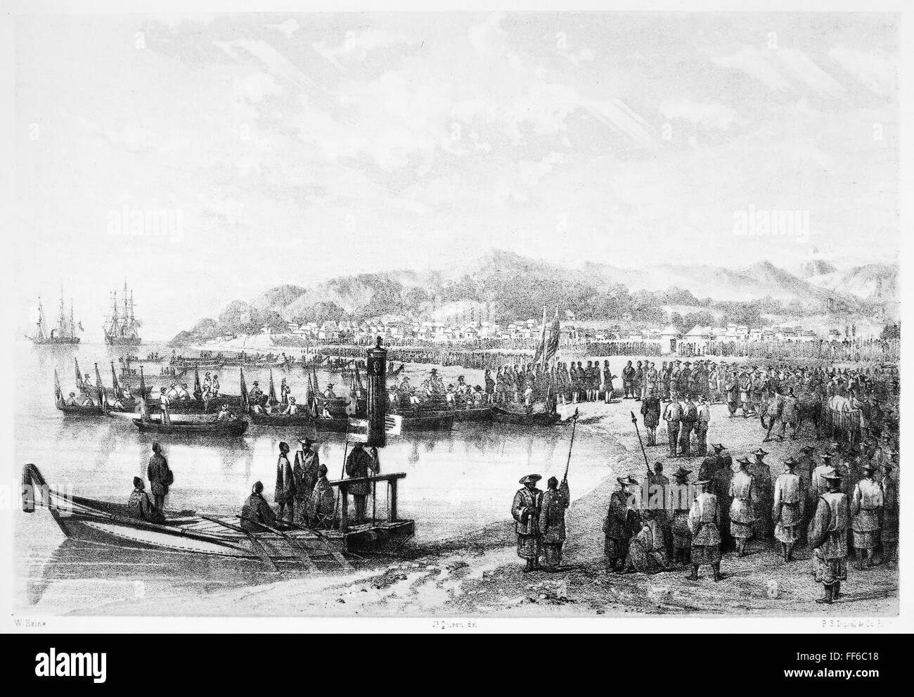 PERRY IN JAPAN, 185254. Matthew Calbraith Perry Expedition