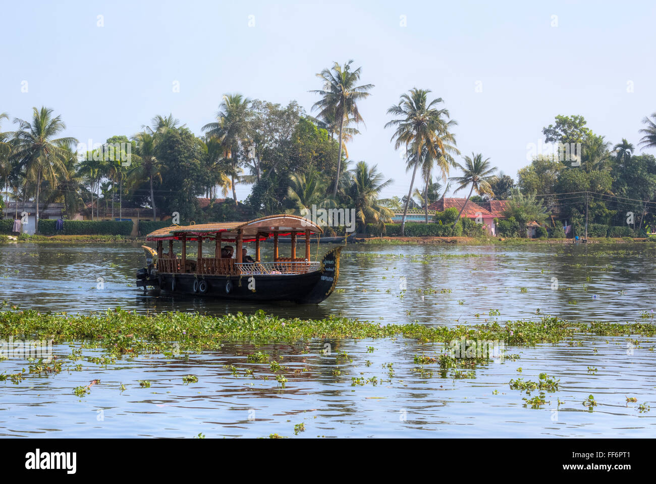 Alappuzha, Backwaters, Kerala, Südindien, Asien Stockfoto