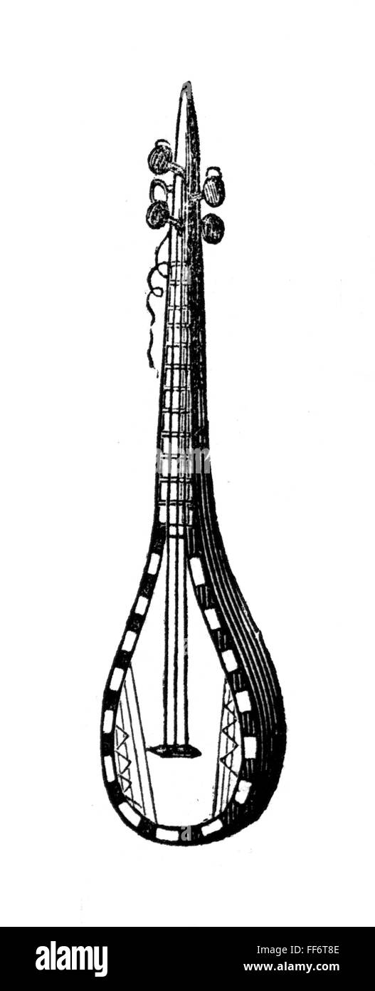 Musik, Musikinstrument, Zupfinstrument, Türkische SAZ, Holzstich, 2. Hälfte 19. Jahrhundert, Saiteninstrument, Saiteninstrument, Saiteninstrumente, Streichinstrumente, Chordophon, Musikinstrument, Musikinstrumente, Ausschneiden, Ausschneiden, Ausschneiden, Ausschneiden, Türkei, Asien, Zupfinstrument, Zupfinstrumente, historisch, historisch, Zusatzrechte-Clearences-nicht vorhanden Stockfoto