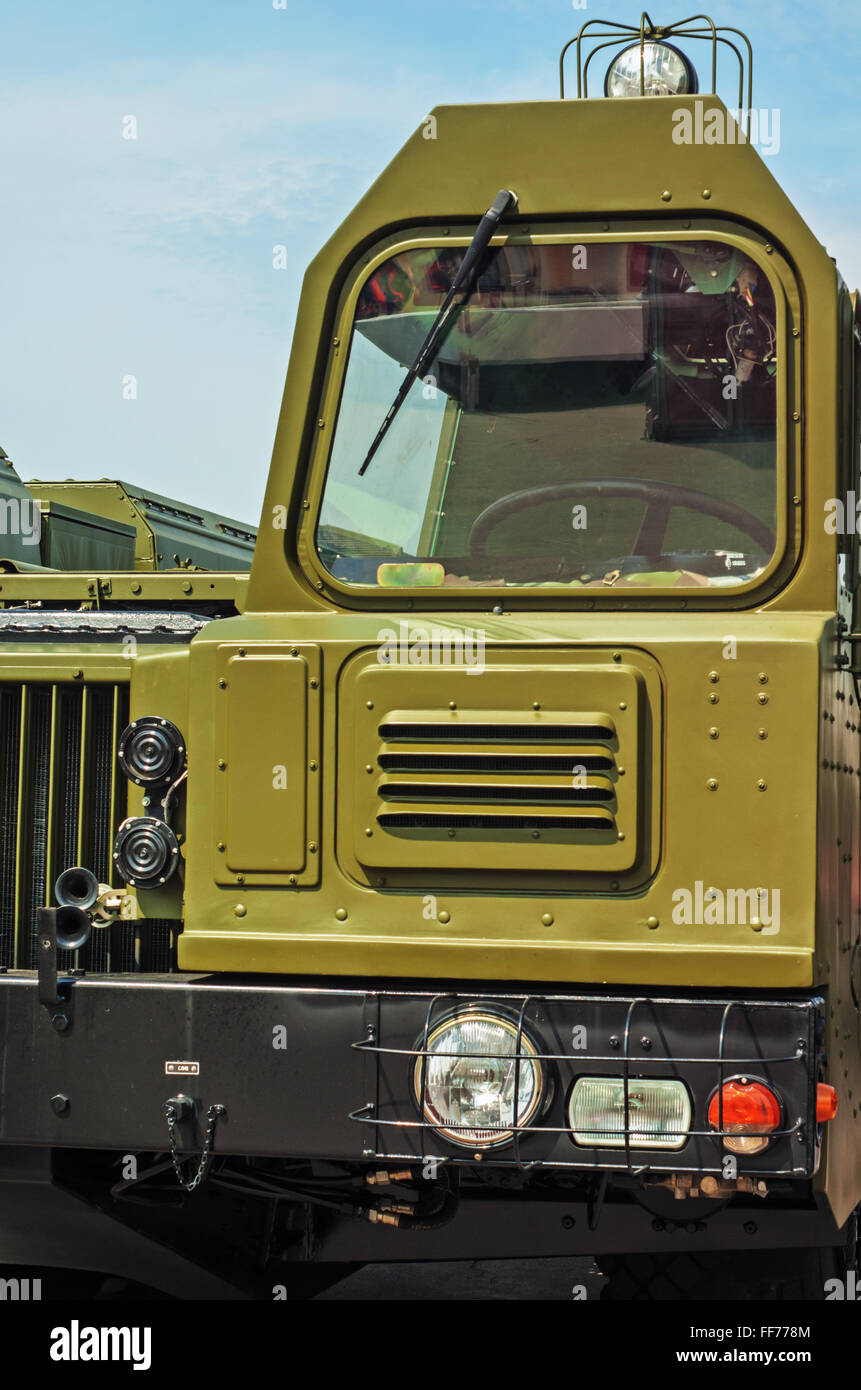 5. belarussischen militärische Ausstellung MILEX 2009 - Mai 2009. LKW-Chassis MZKT 79221. Stockfoto