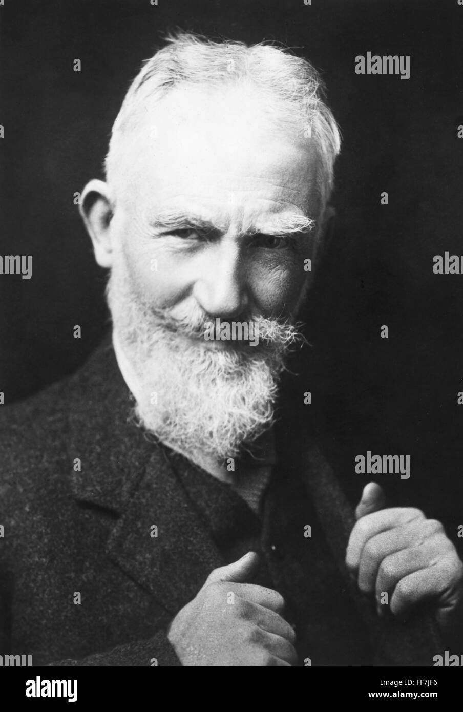 Shaw /n(1856-1950). Irische Briefmann. Stockfoto