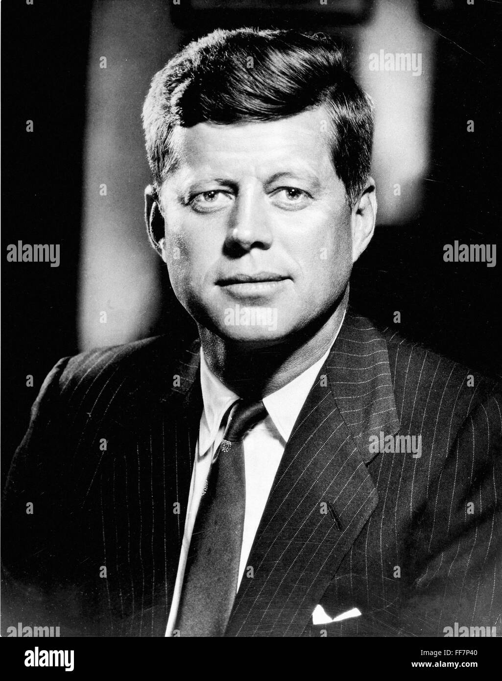 KENNEDY (1917-1963). /n35th Präsident der Vereinigten Staaten. Stockfoto