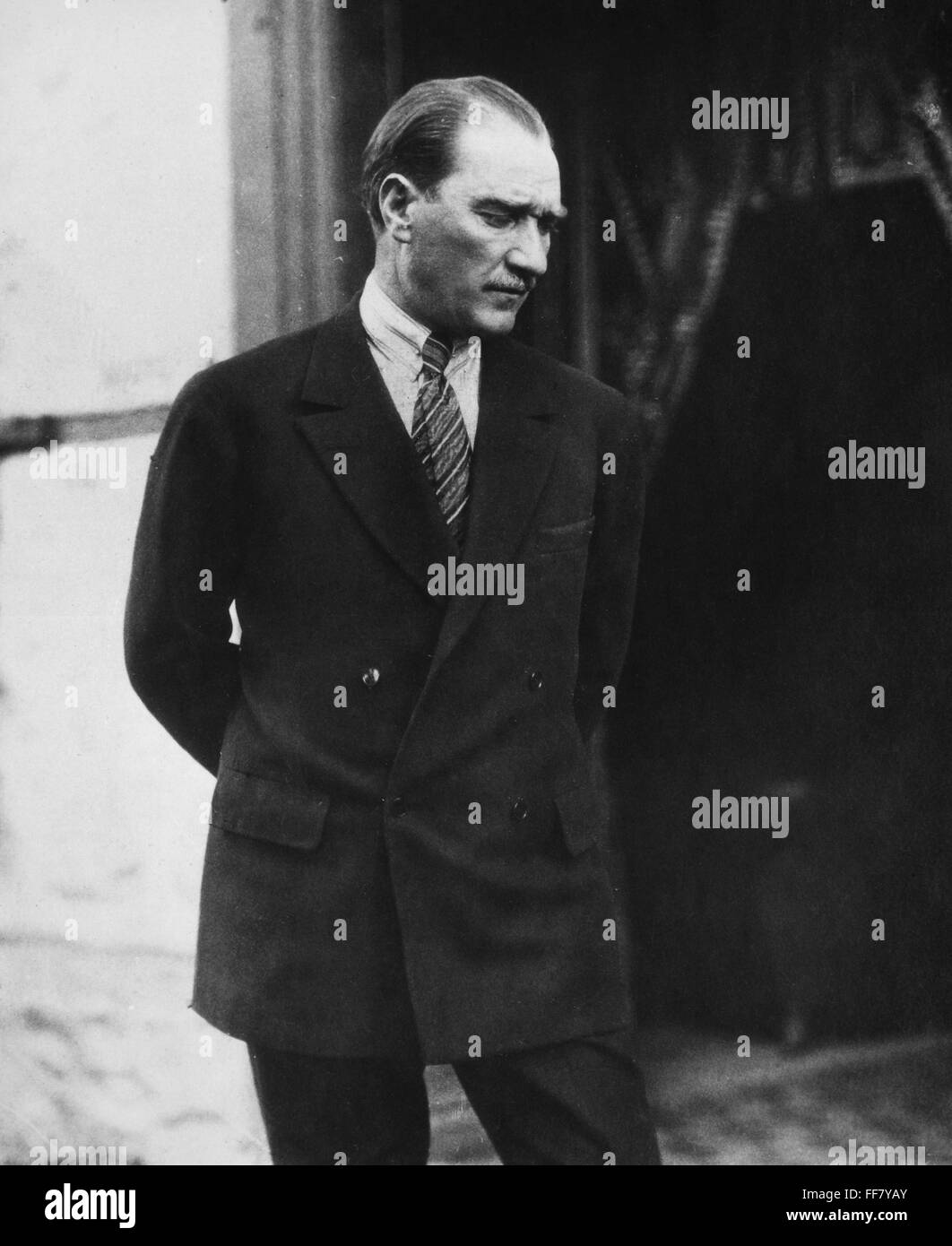 MUSTAFA KEMAL Atatürk /n(18811938). Türkischer Soldat und Staatsmann Stockfotografie Alamy