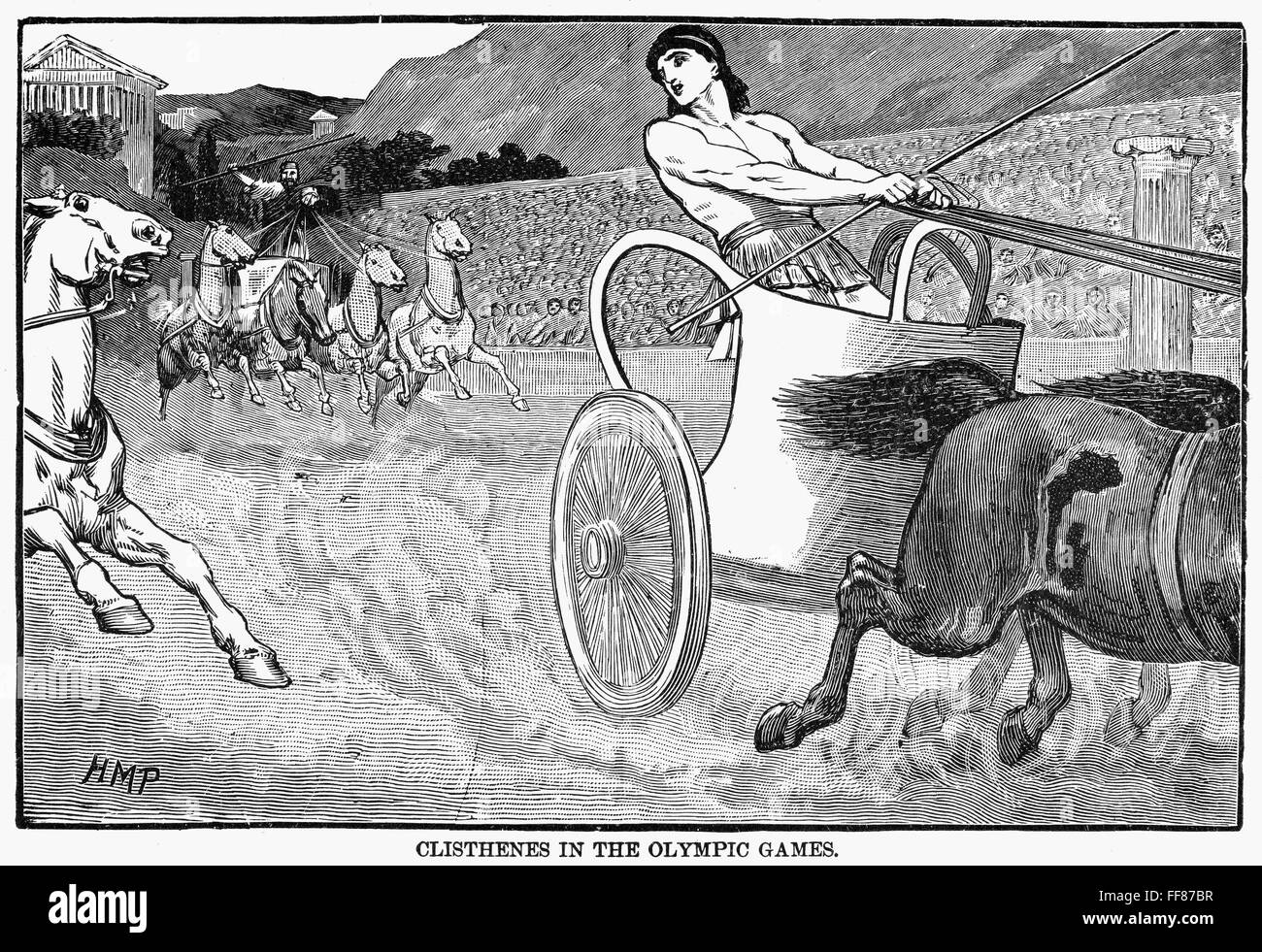 Die Olympische Spiele Der Antike ANTIKEN OLYMPISCHEN SPIELE. /n'Clisthenes bei den Olympischen Spielen