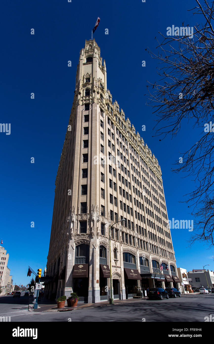 San Antonio Emily Morgan Hotel Stockfoto