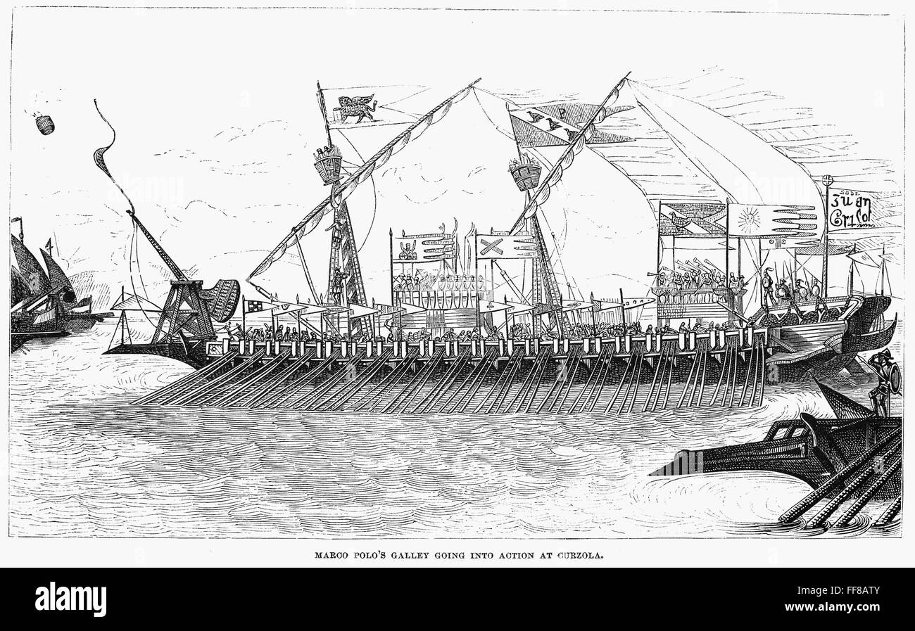 MARCOPOLO (1254?1324). /nItalian Reisende. Einer venezianischen