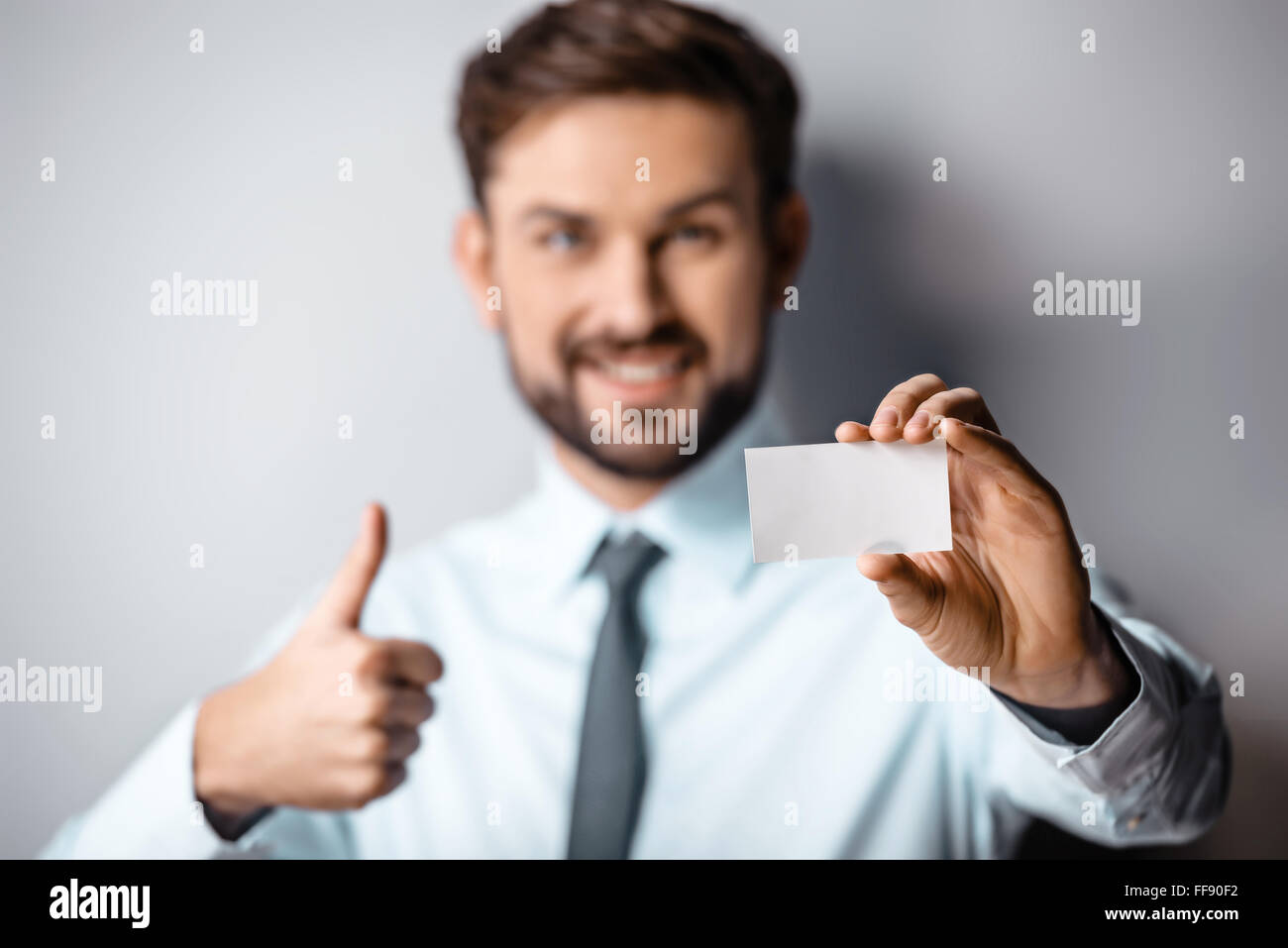 Schönes Konzept für Jungunternehmer Stockfoto