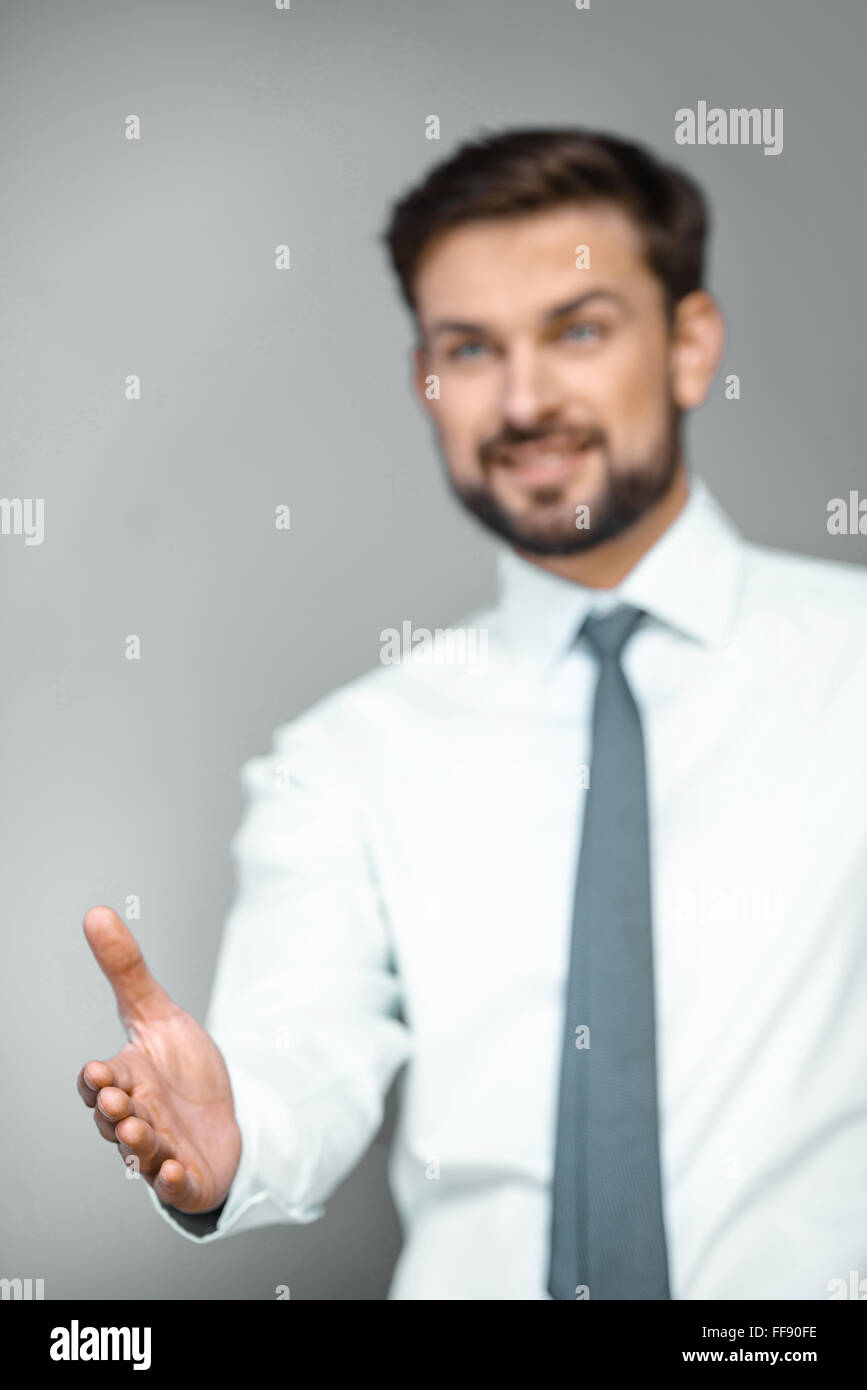 Schönes Konzept für Jungunternehmer Stockfoto