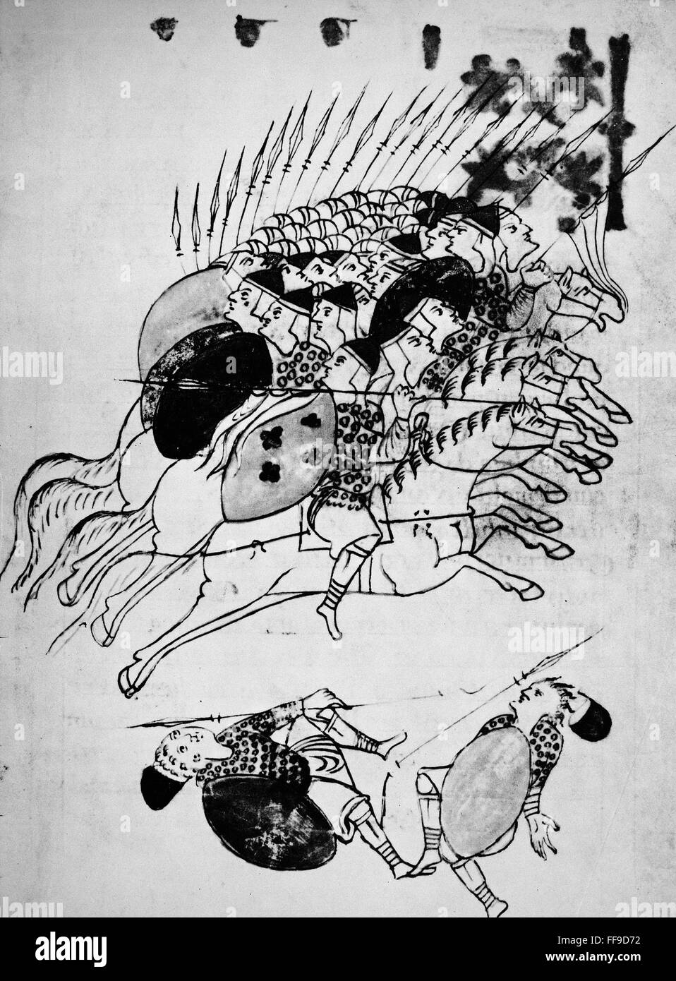 SELEUCID KAVALLERIE. /nMembers der Seleucid Kavallerie Überschrift für Judäa, der Makkabäer (I