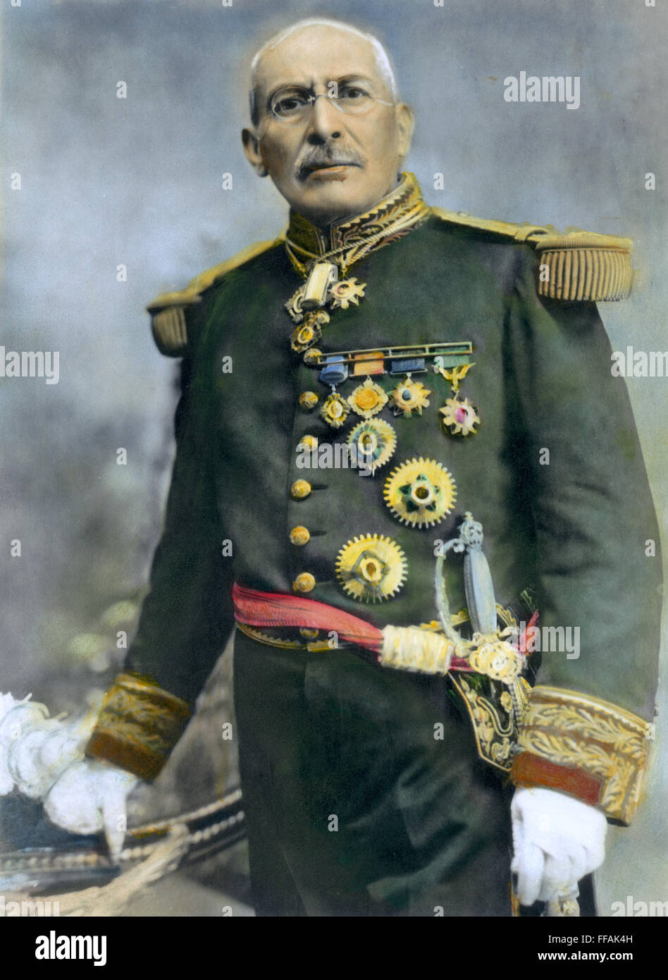 VICTORIANO HUERTA /n(1854-1916). Mexikanischer Soldat und Politiker. Stockfoto