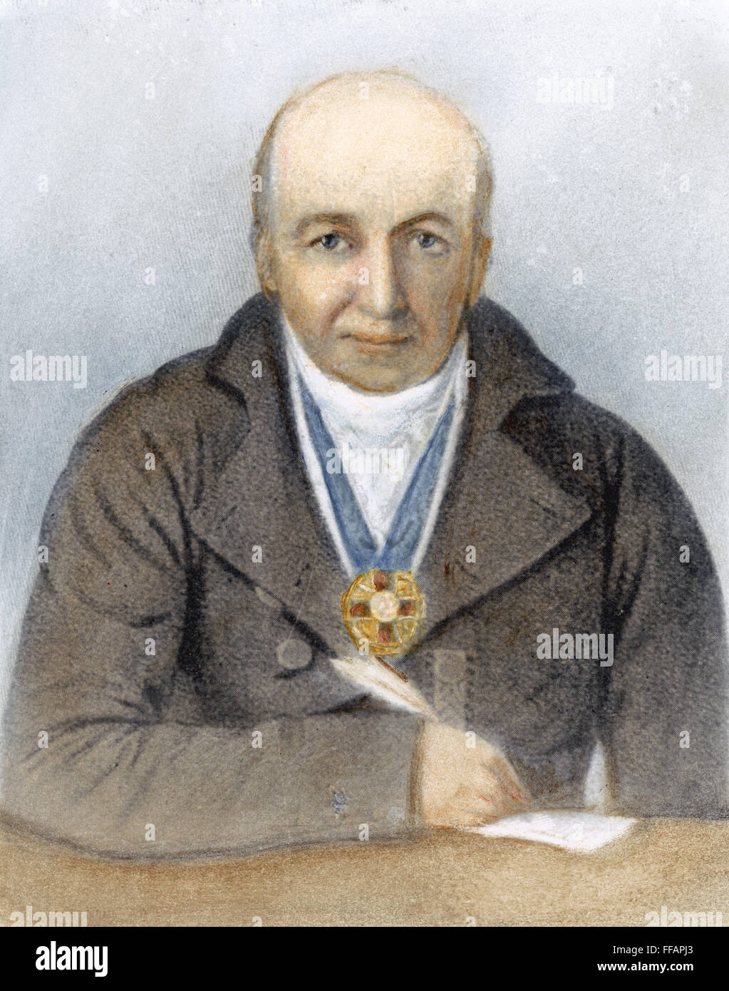 ALEKSANDR A. BARANOV /n(1746-1819). Russische Pelzhändler in Alaska und erster Gouverneur von Russisch-Amerika. Stockfoto